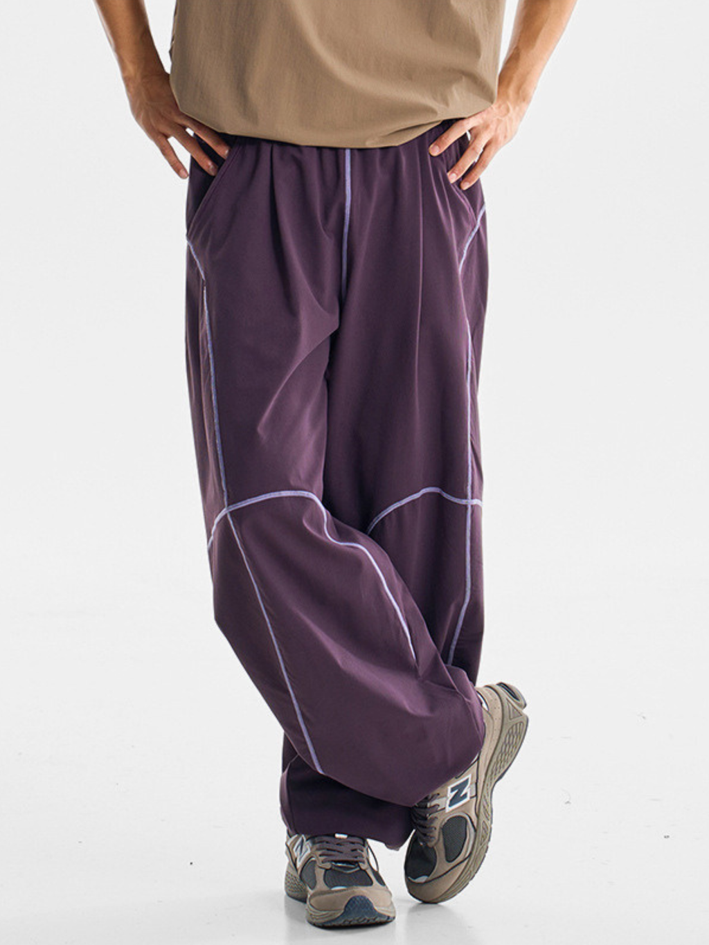 FlintPack - Unisex Water-Repellent Contrast Stitch Hiking Pants