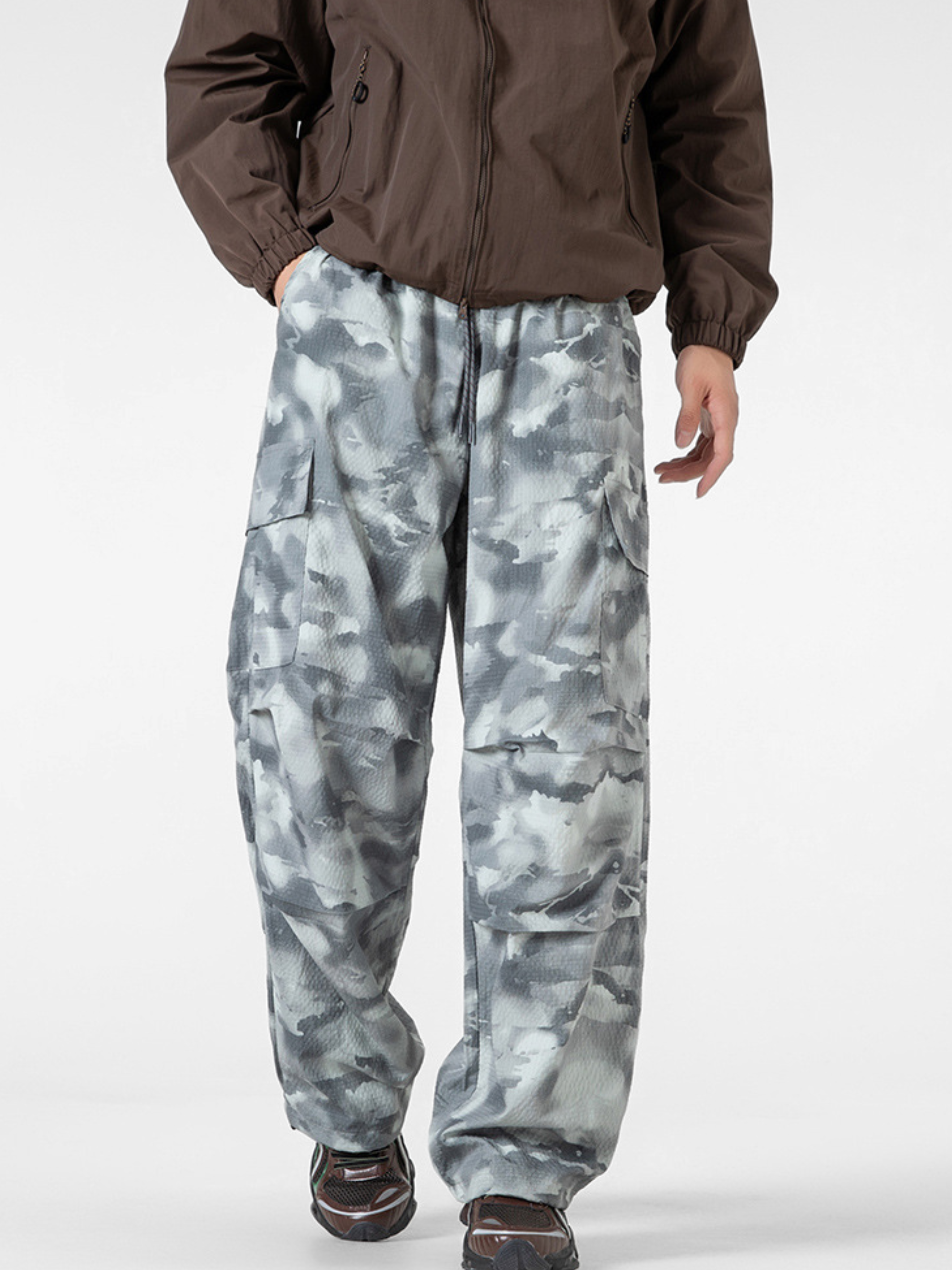 OwlCliff - Triple-Protection Water-Repellent Camo Cargo Pants