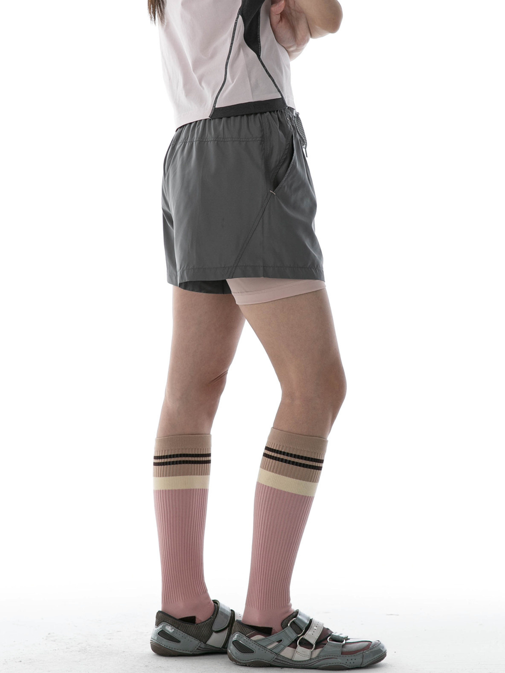 DryKit - Women's Double-Layer Quick-Dry Sports Shorts