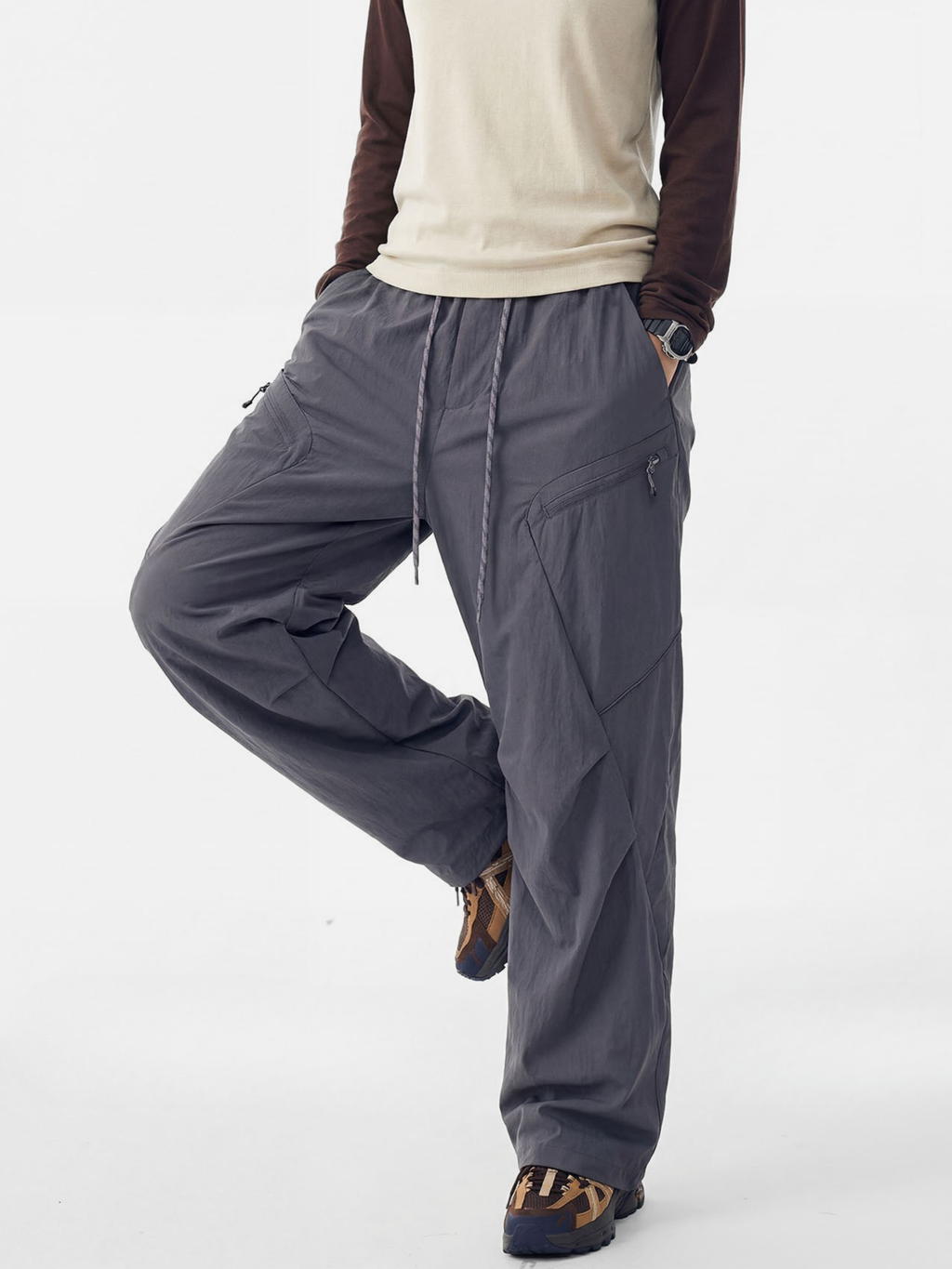 MesaGrip - Women's Water-Repellent Multi-Pocket Lightweight Shell Pants