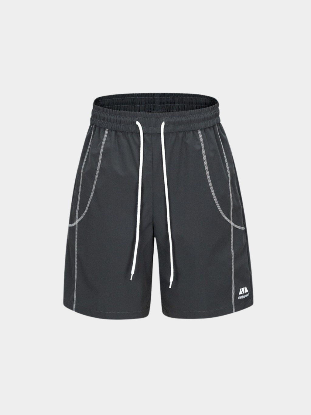 AlpineMist - Men's Colorblock Lightweight Quick-Dry Athletic Shorts