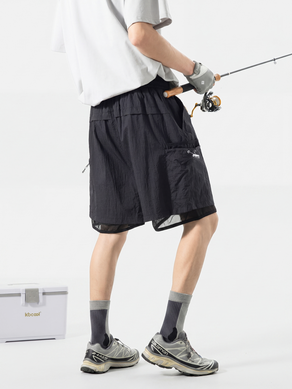 BaseNet - Men's Water-Repellent Breathable Quick-Dry Shorts