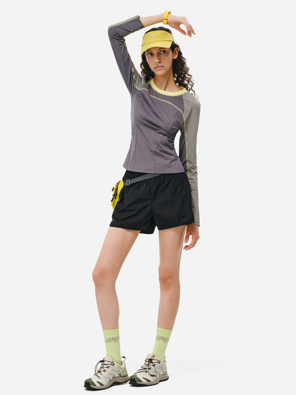 OwlPerch - Women's Color-Block Quick-Dry Long Sleeve T-Shirt