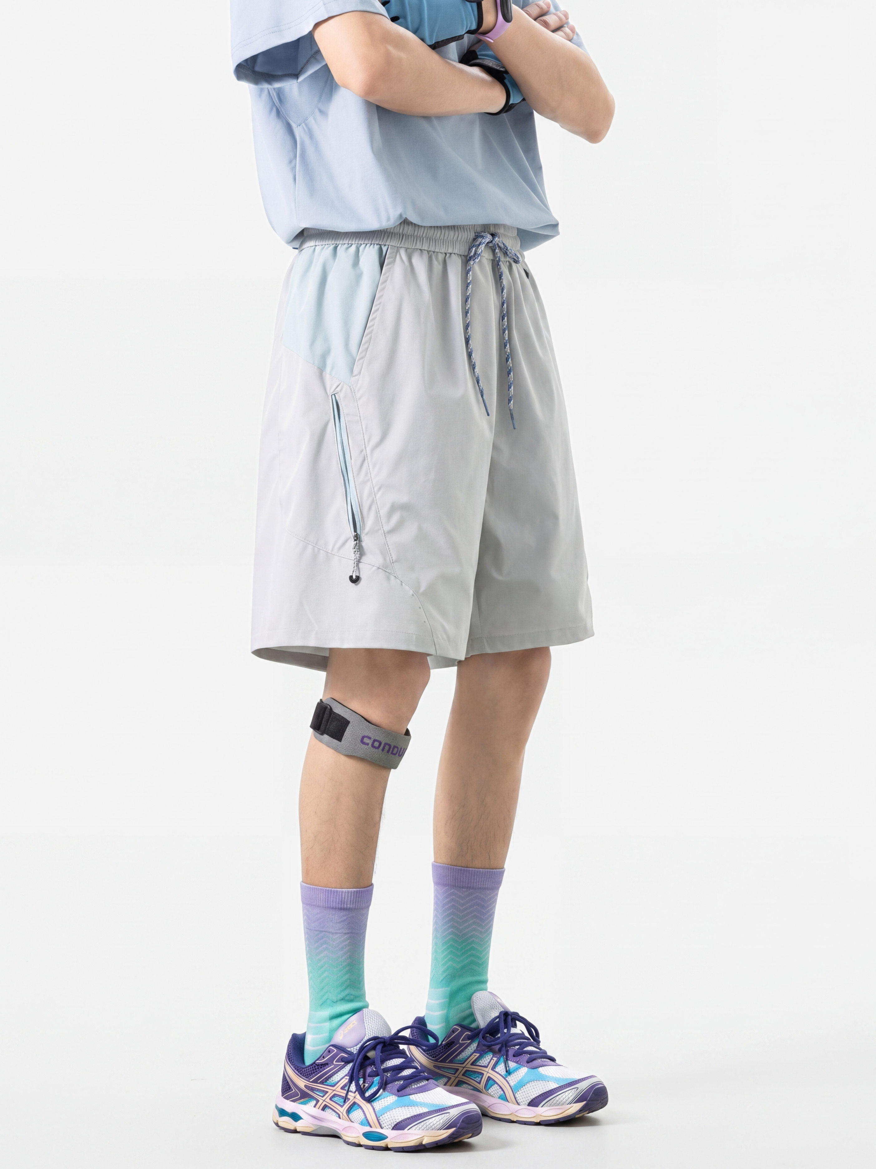SlateLine - Unisex Water-Repellent Abrasion-Resistant Sports Shorts