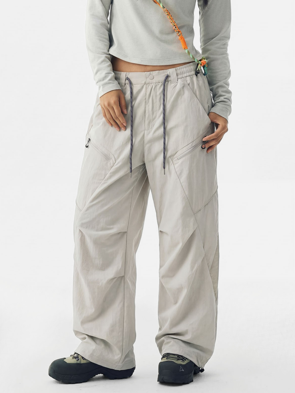 MesaGrip - Women's Water-Repellent Multi-Pocket Lightweight Shell Pants