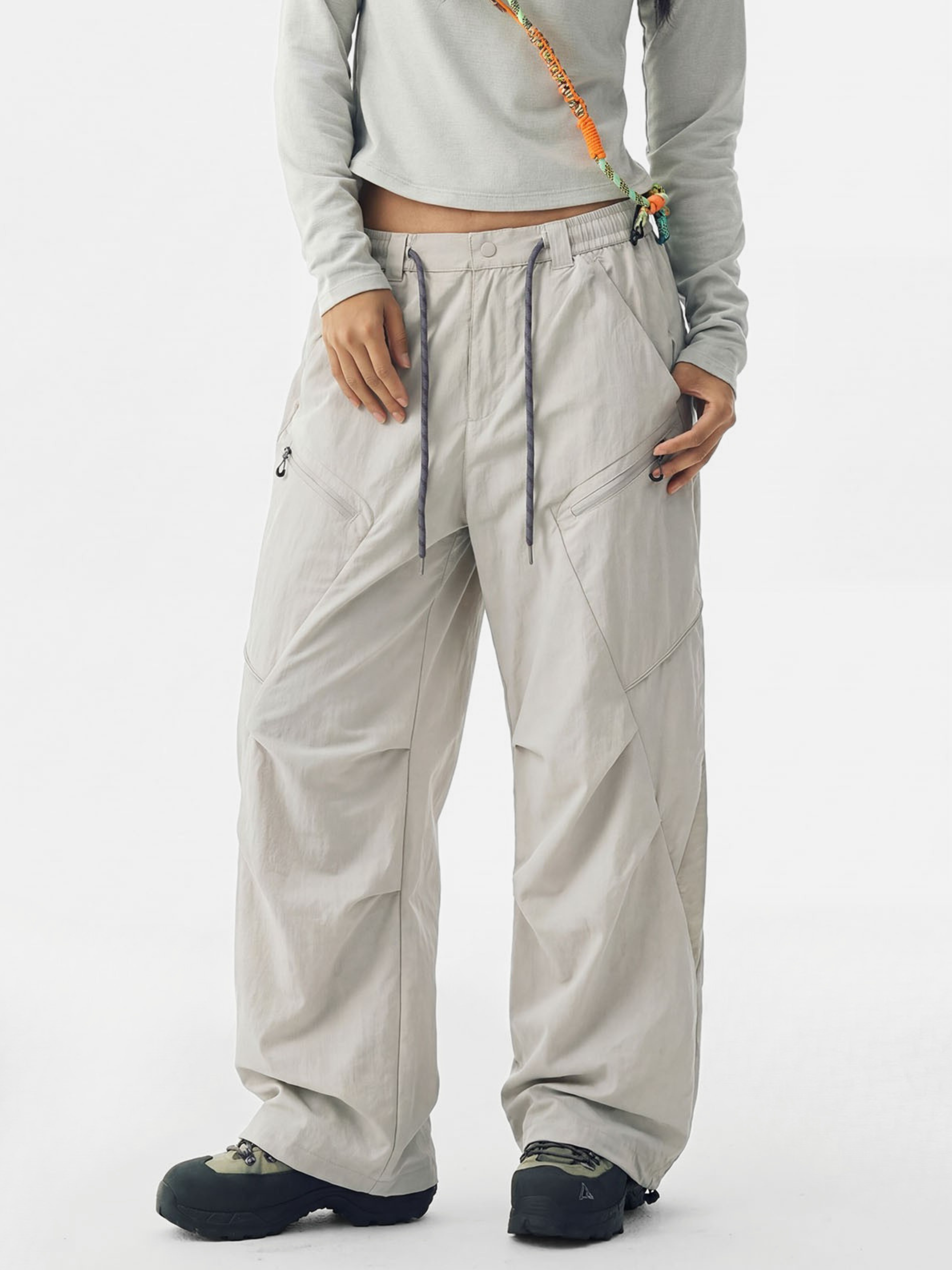 MesaGrip - Women's Water-Repellent Multi-Pocket Lightweight Shell Pants