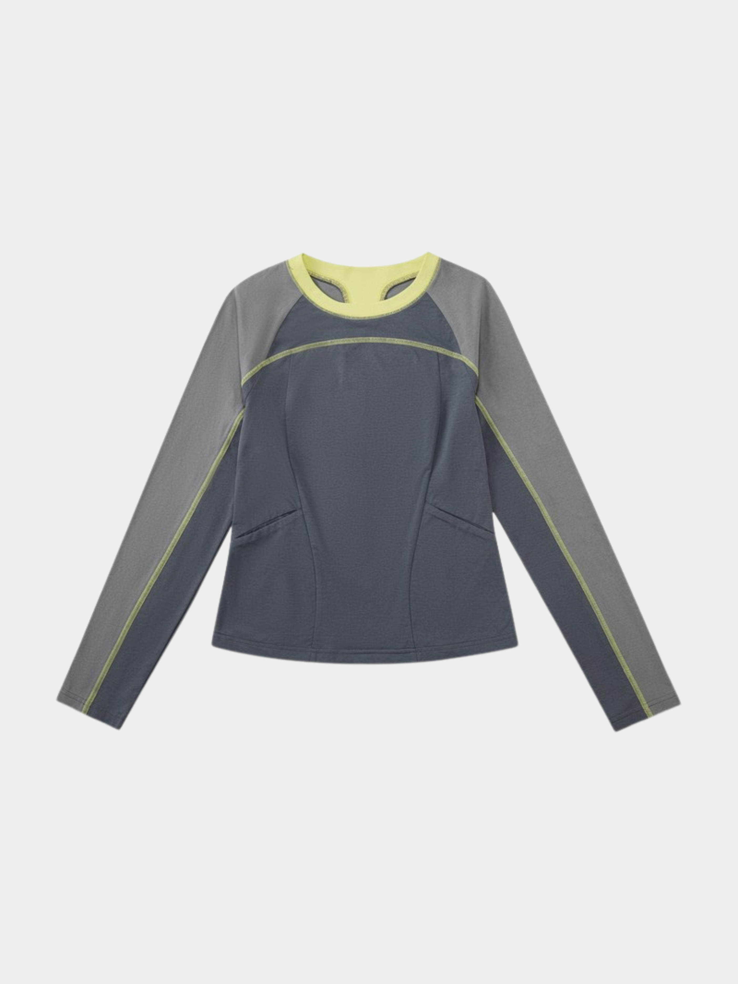 OwlPerch - Women's Color-Block Quick-Dry Long Sleeve T-Shirt