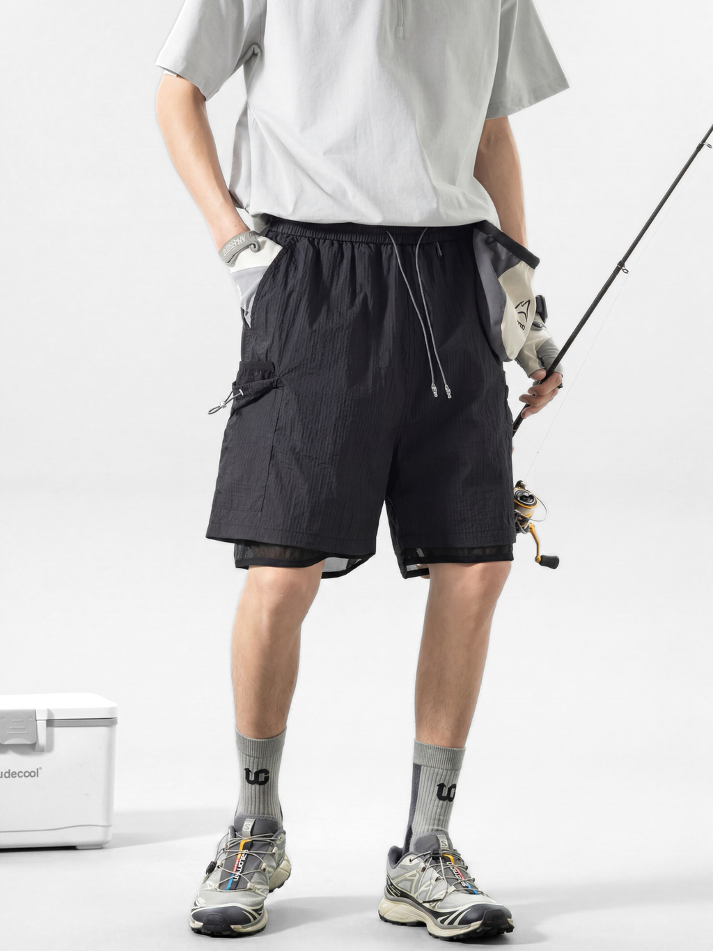 BaseNet - Men's Water-Repellent Breathable Quick-Dry Shorts