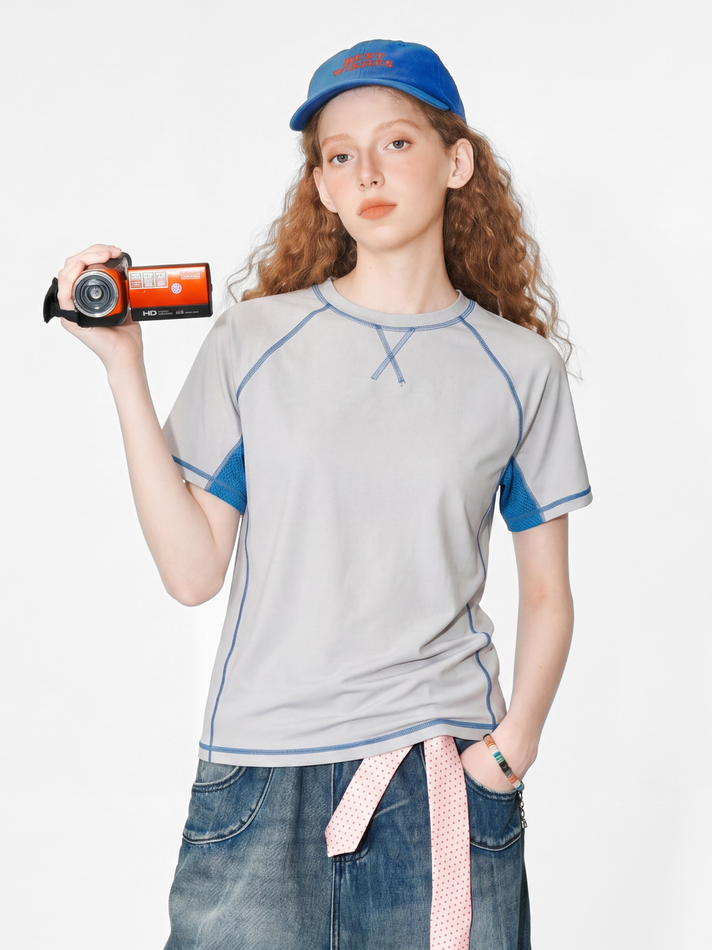 Stoneflow - Women's Quick-Dry Mesh Panel Performance T-Shirt