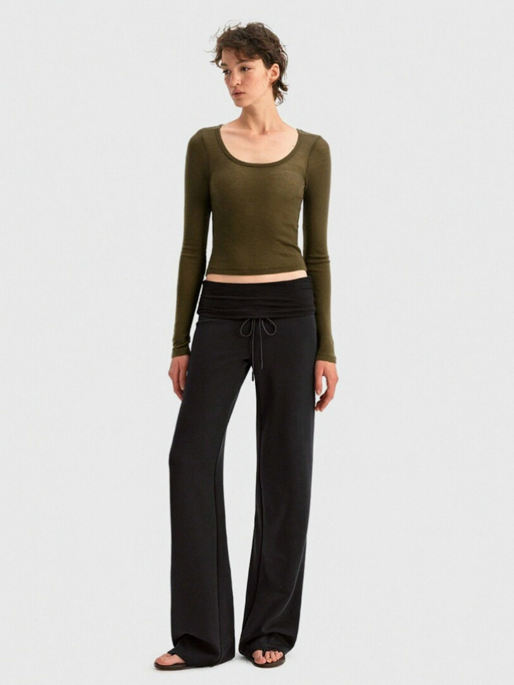 BareFeel - Women's Soft Stretch Draped Comfort Pants
