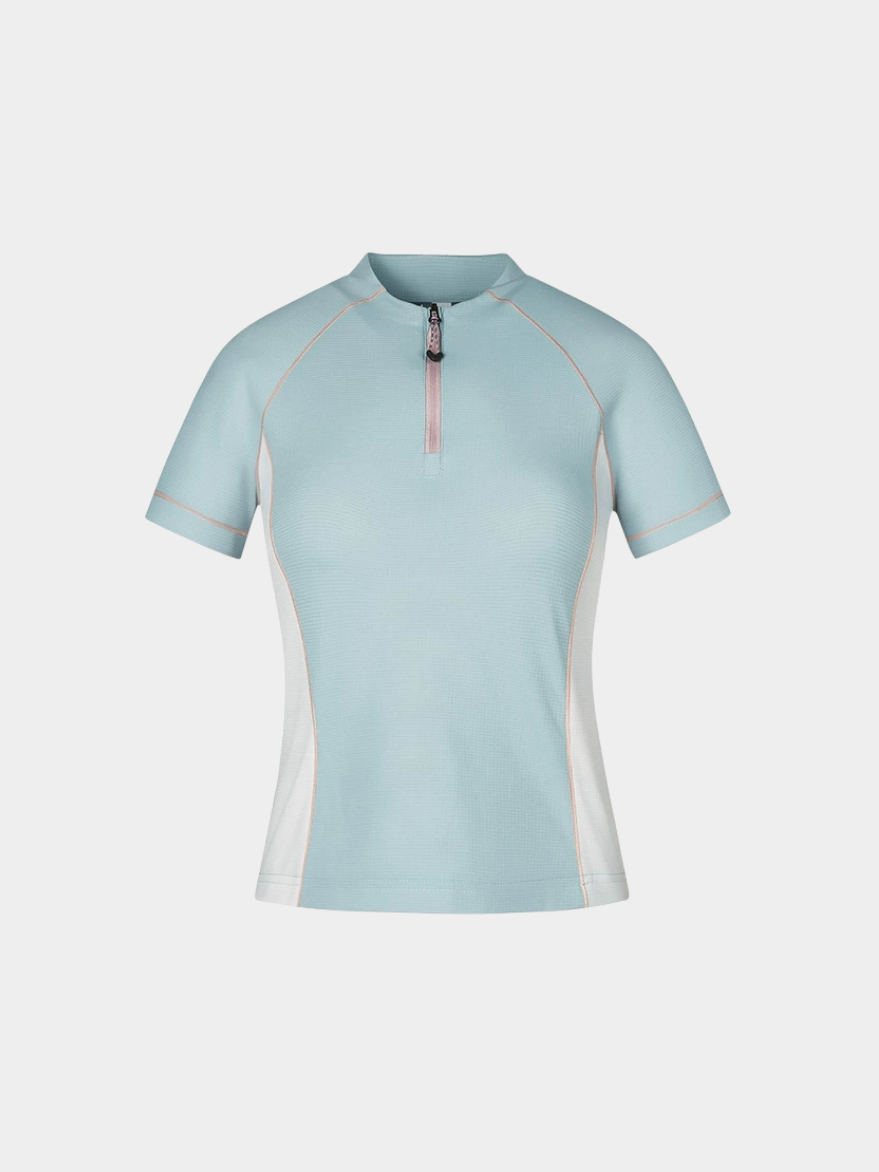 ChillCanopy - Women's UPF50+ Protection Antibacterial Half-Zip T-Shirt