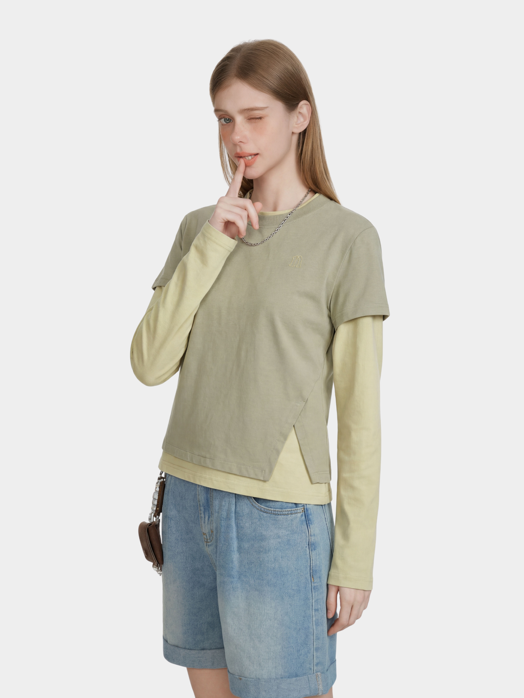 Solstice - Women's Cooling Quick-Dry Layered Long Sleeve Performance T-Shirt