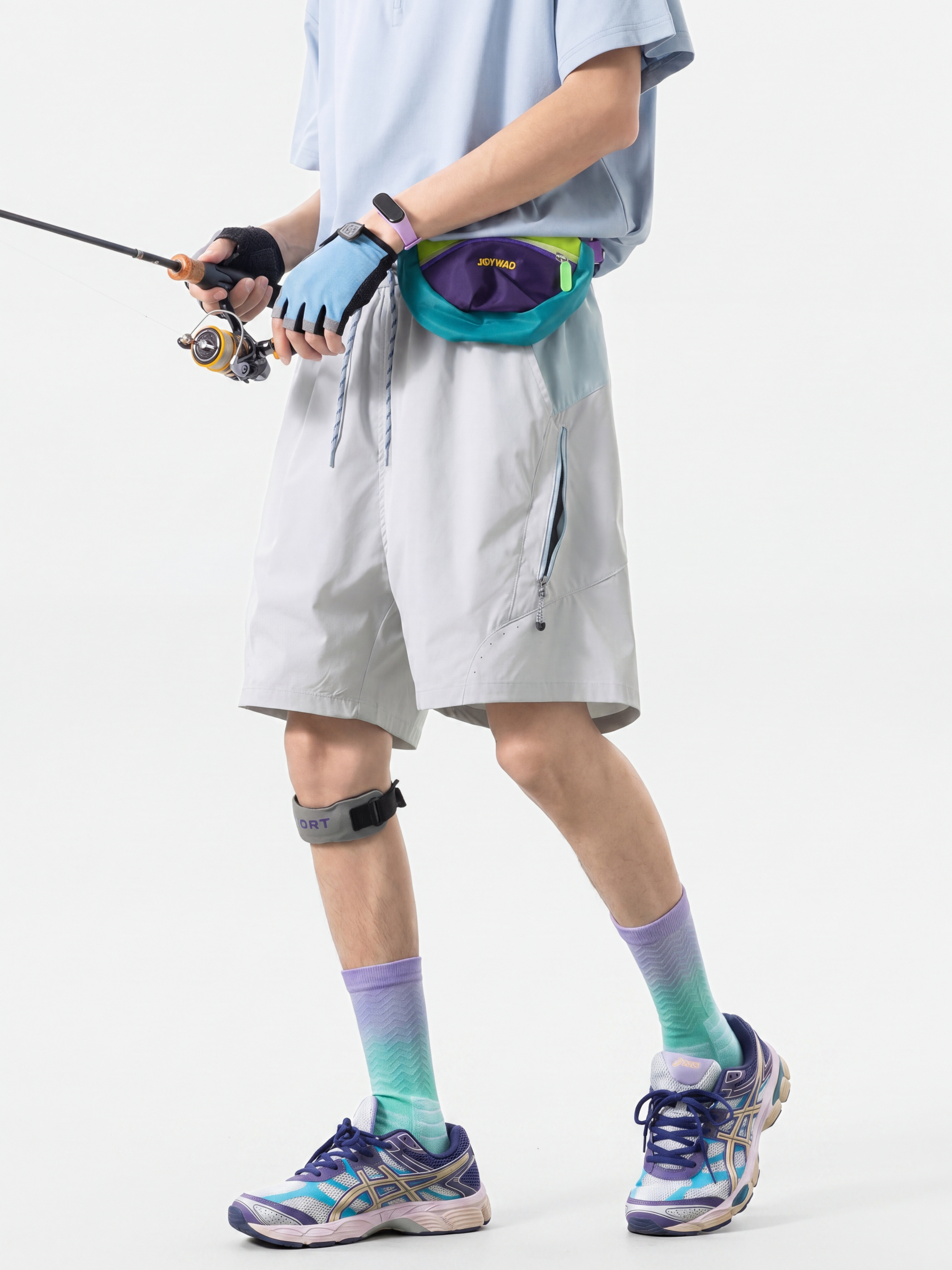 SlateLine - Unisex Water-Repellent Abrasion-Resistant Sports Shorts