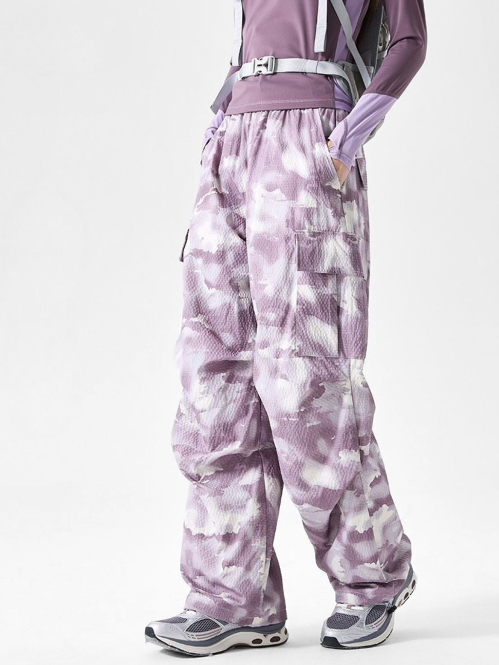 OwlCliff - Unisex Triple-Protection Water-Repellent Camo Cargo Pants