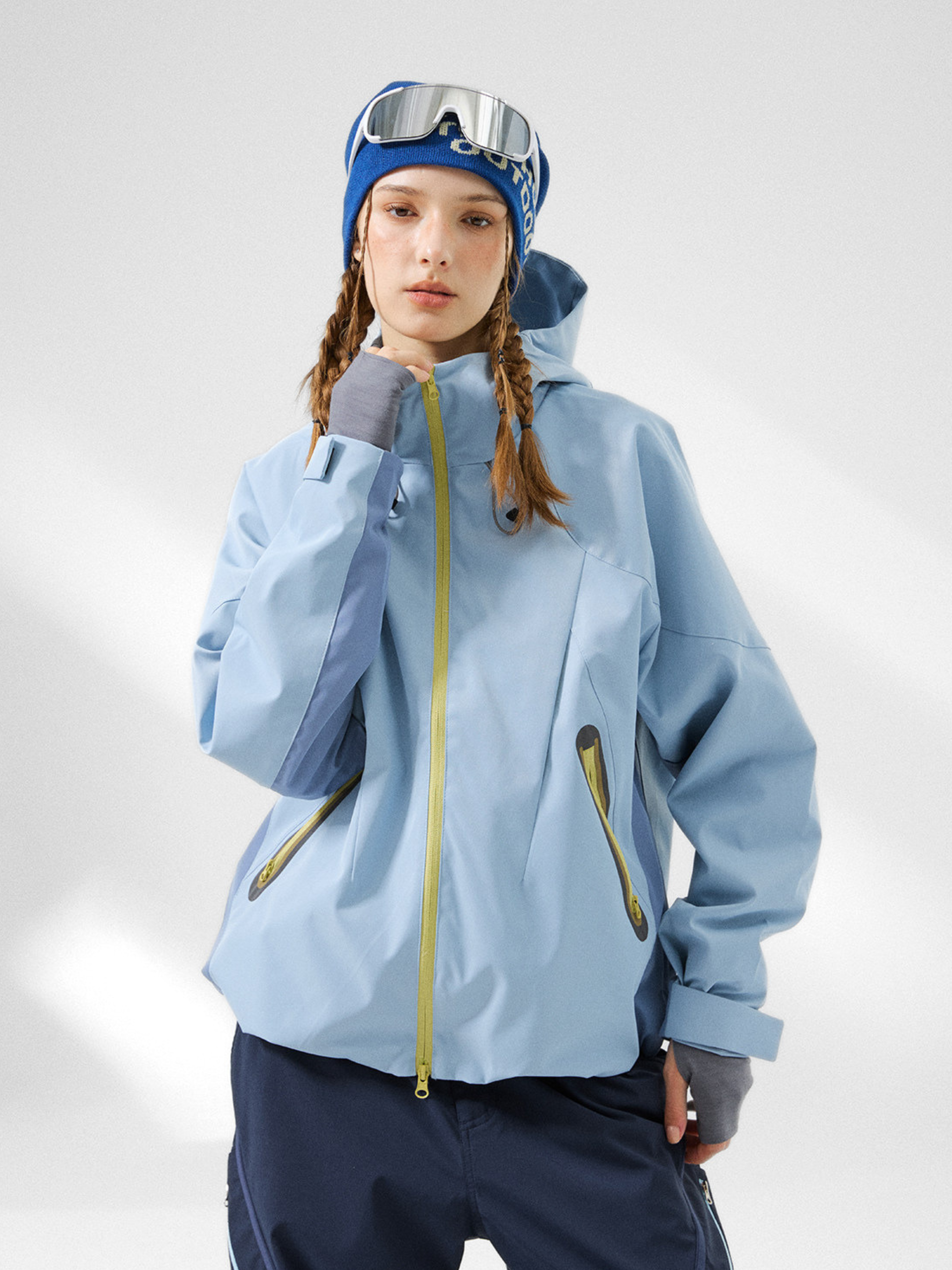Ashrun - 8000mm Waterproof Reflective Shell Jacket