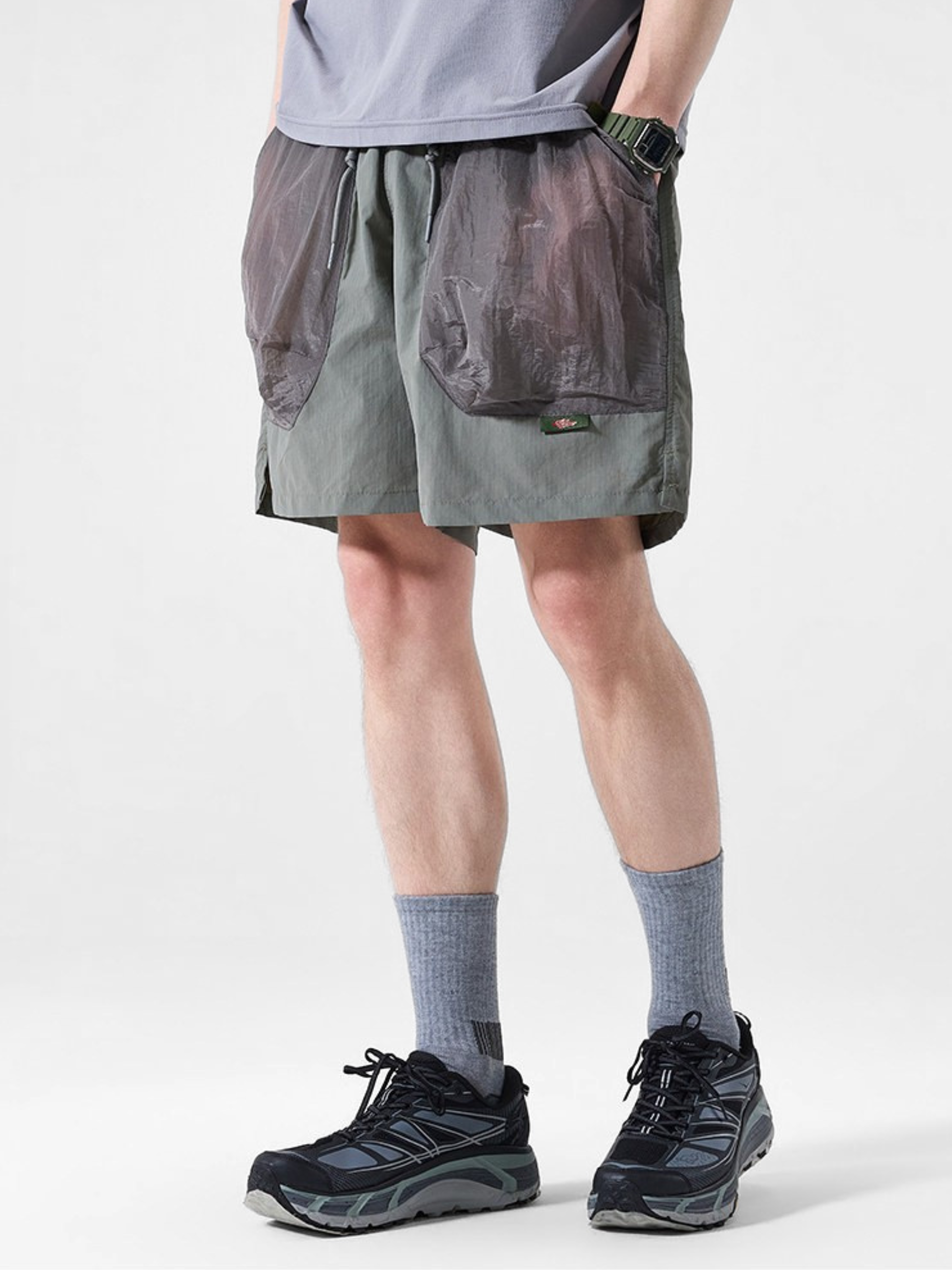 OwlGorge - Water-Repellent Breathable Hiking Cargo Shorts