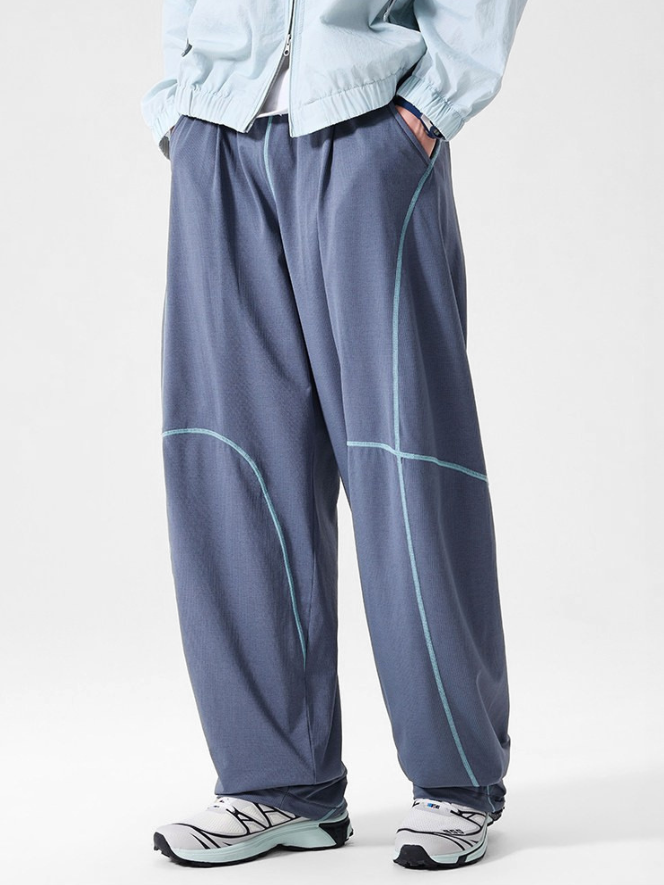 FlintPack - Unisex Water-Repellent Contrast Stitch Hiking Pants