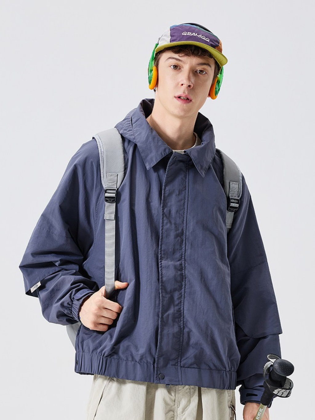 CampTarp - Unisex Water-Repellent Windproof Hiking Jacket