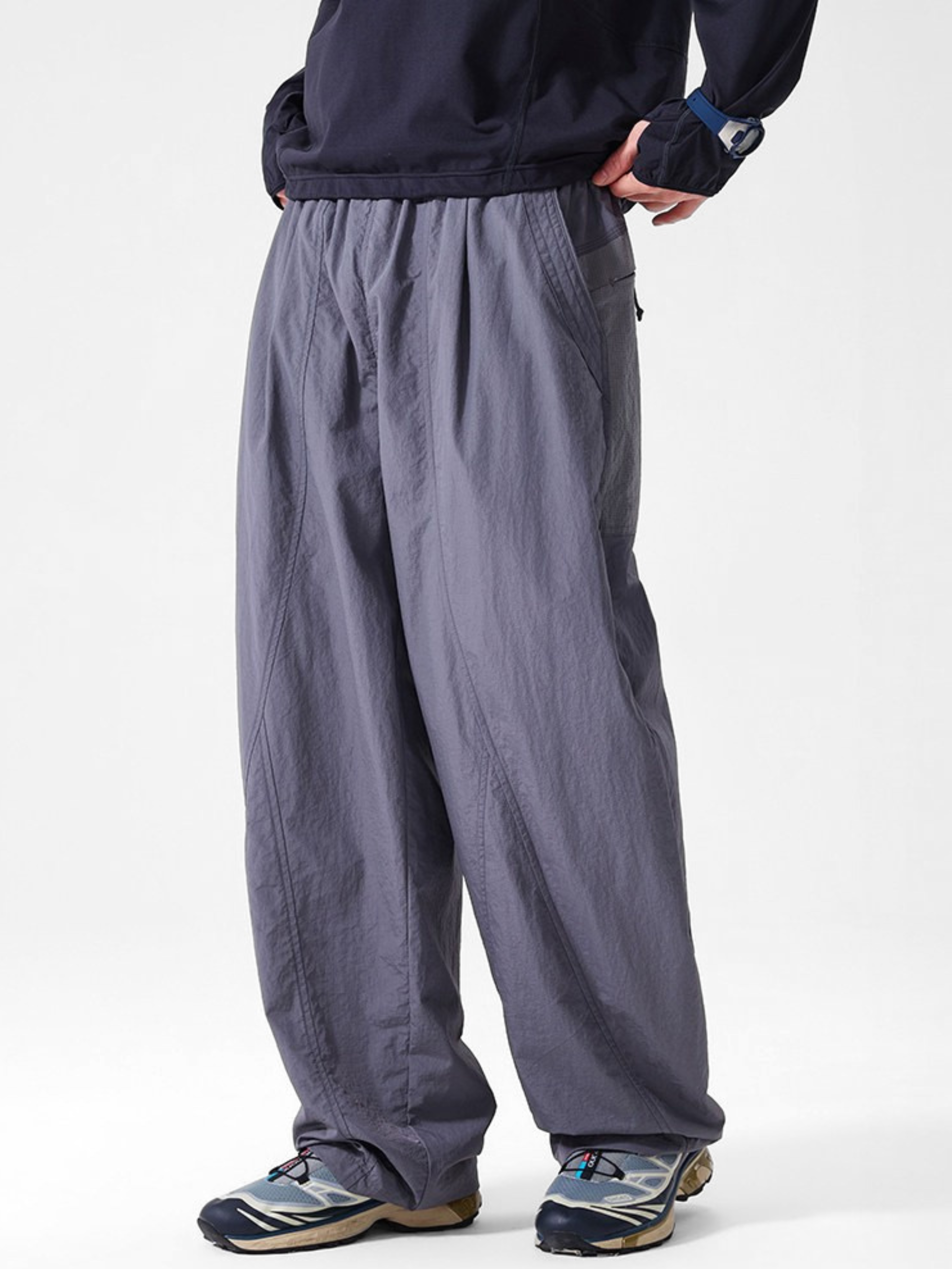 OwlRush - Unisex Water-Repellent Quick-Dry Contrast Paratrooper Pants