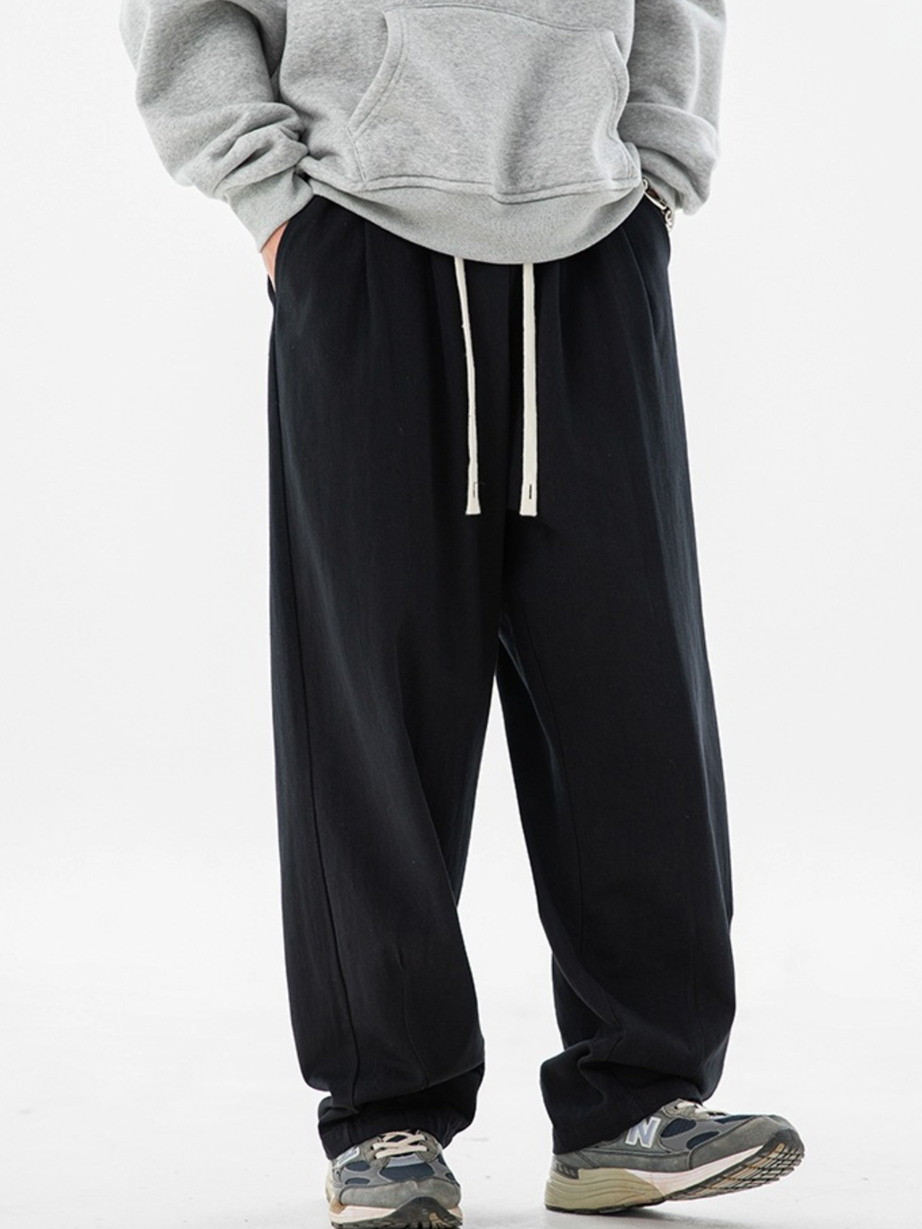 AlpineHike - Men's Washed Cotton Relaxed Fit Pants