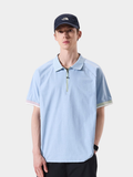 ChillFlask - Unisex Antibacterial Quick-Dry Half-Zip Polo T-Shirt