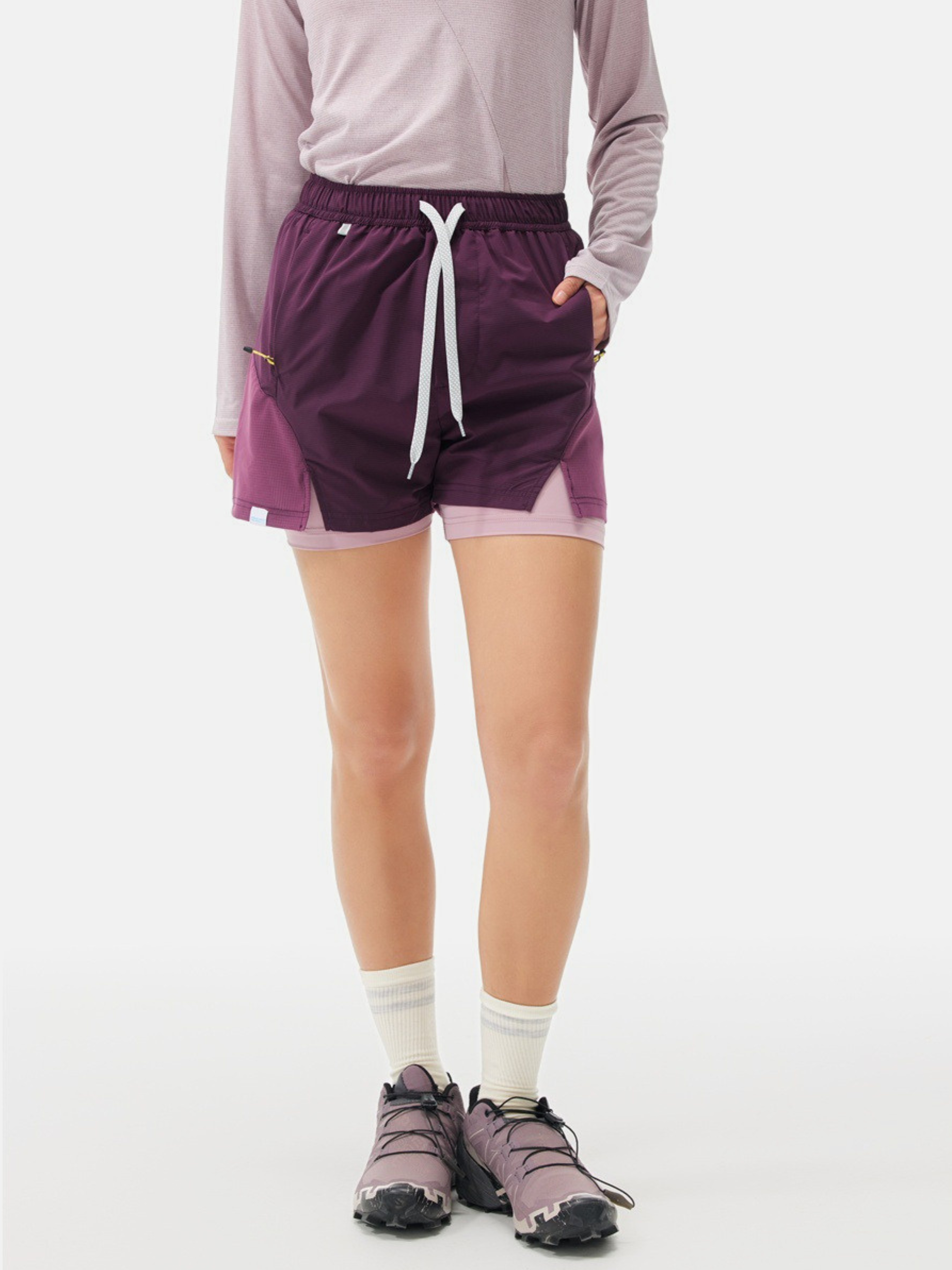 AlpGear - Quick-Dry 2-in-1 Anti-Exposure Athletic Shorts