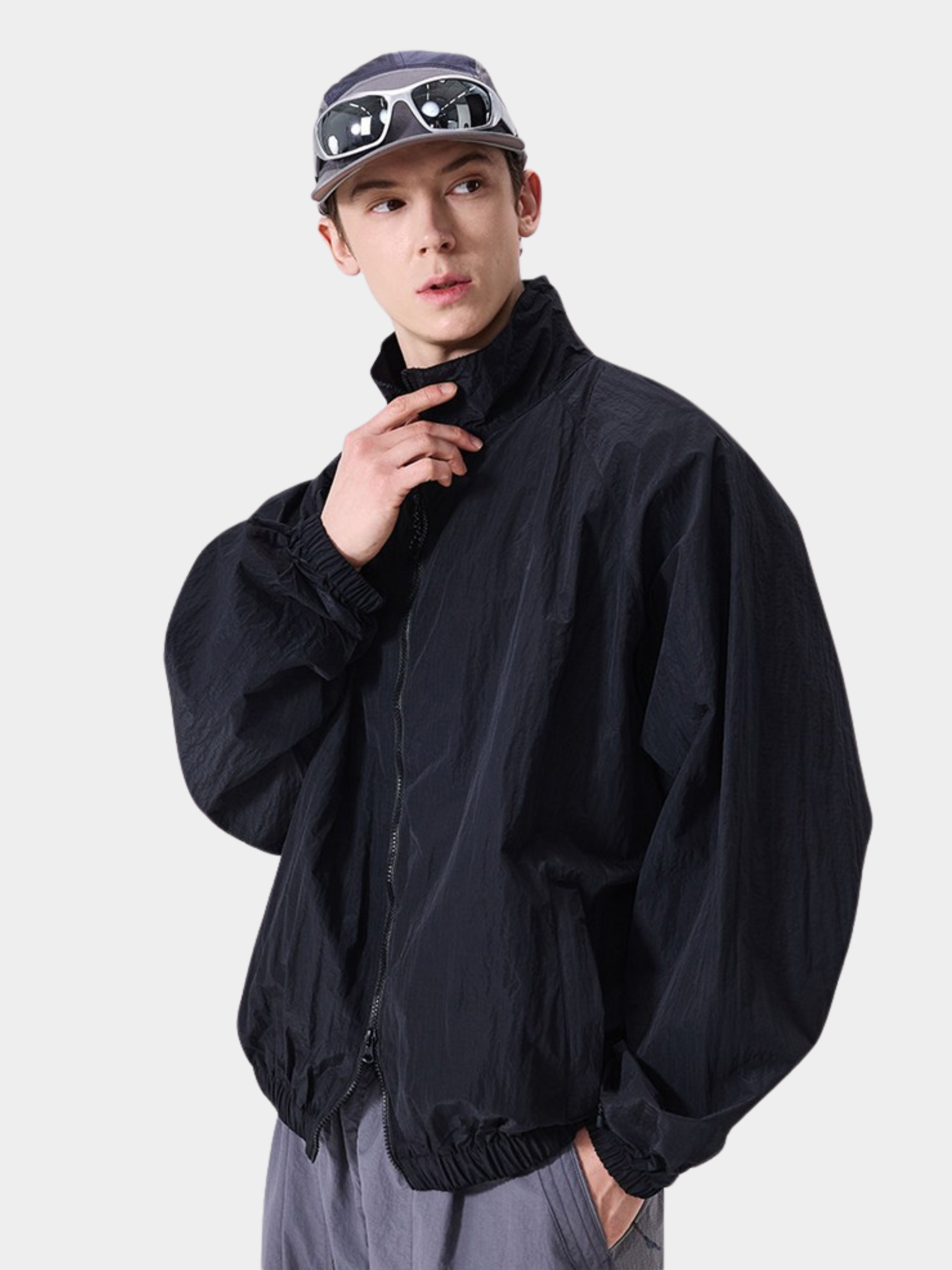 Earthline - Unisex UPF200+ Water-Repellent Breathable Stand Collar Jacket