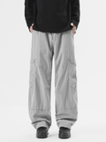 Aegeax - Men's Multi-Pocket Cotton Blend Utility Cargo Pants
