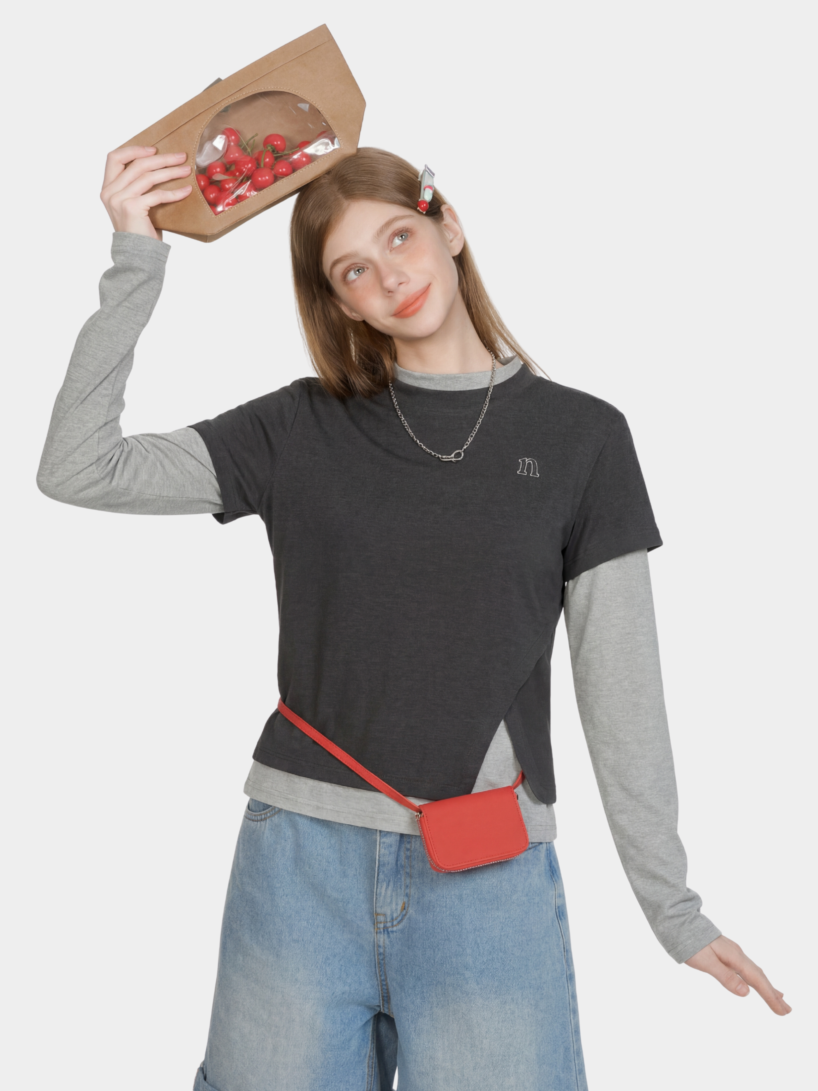 Solstice - Women's Cooling Quick-Dry Layered Long Sleeve Performance T-Shirt