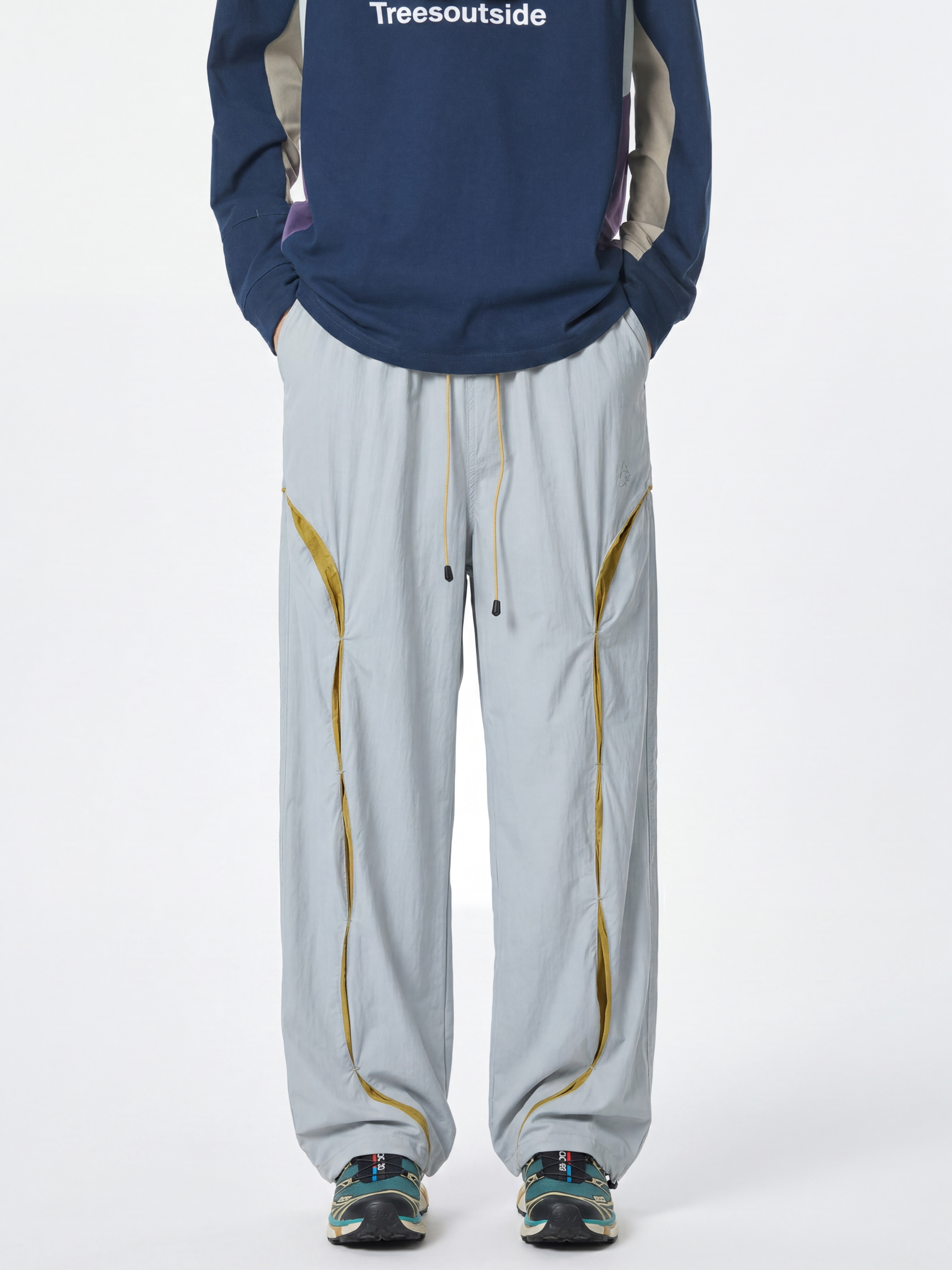AlpineValley - UV-Resistant Water-Repellent Colorblock Cargo Pants
