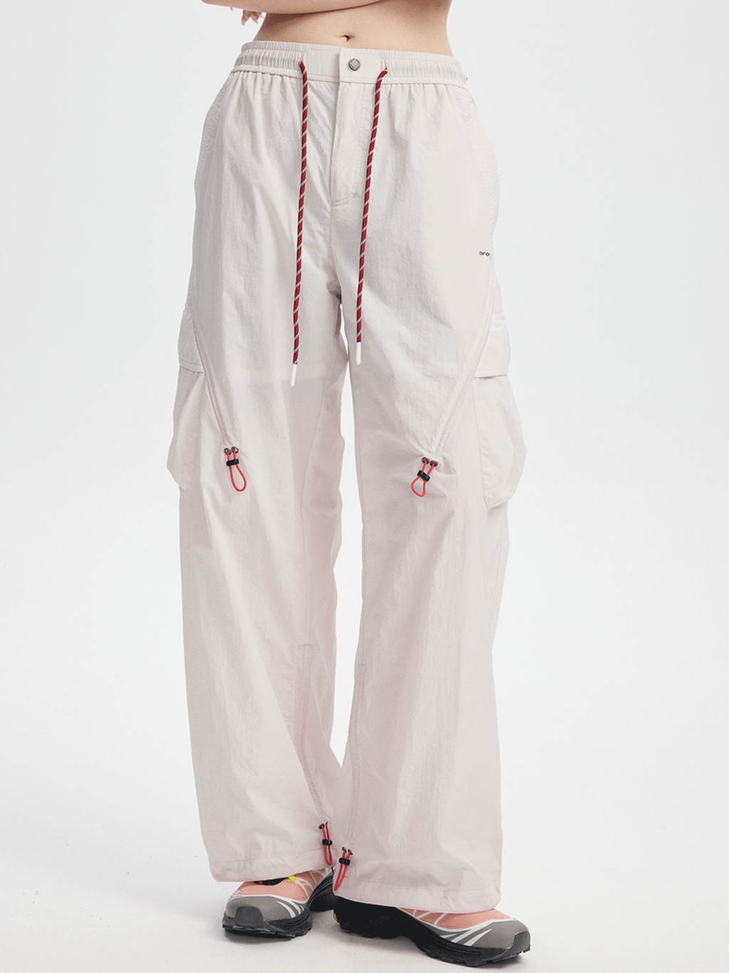 TrainFlex - Women's Water-Repellent Quick-Dry Parachute Pants