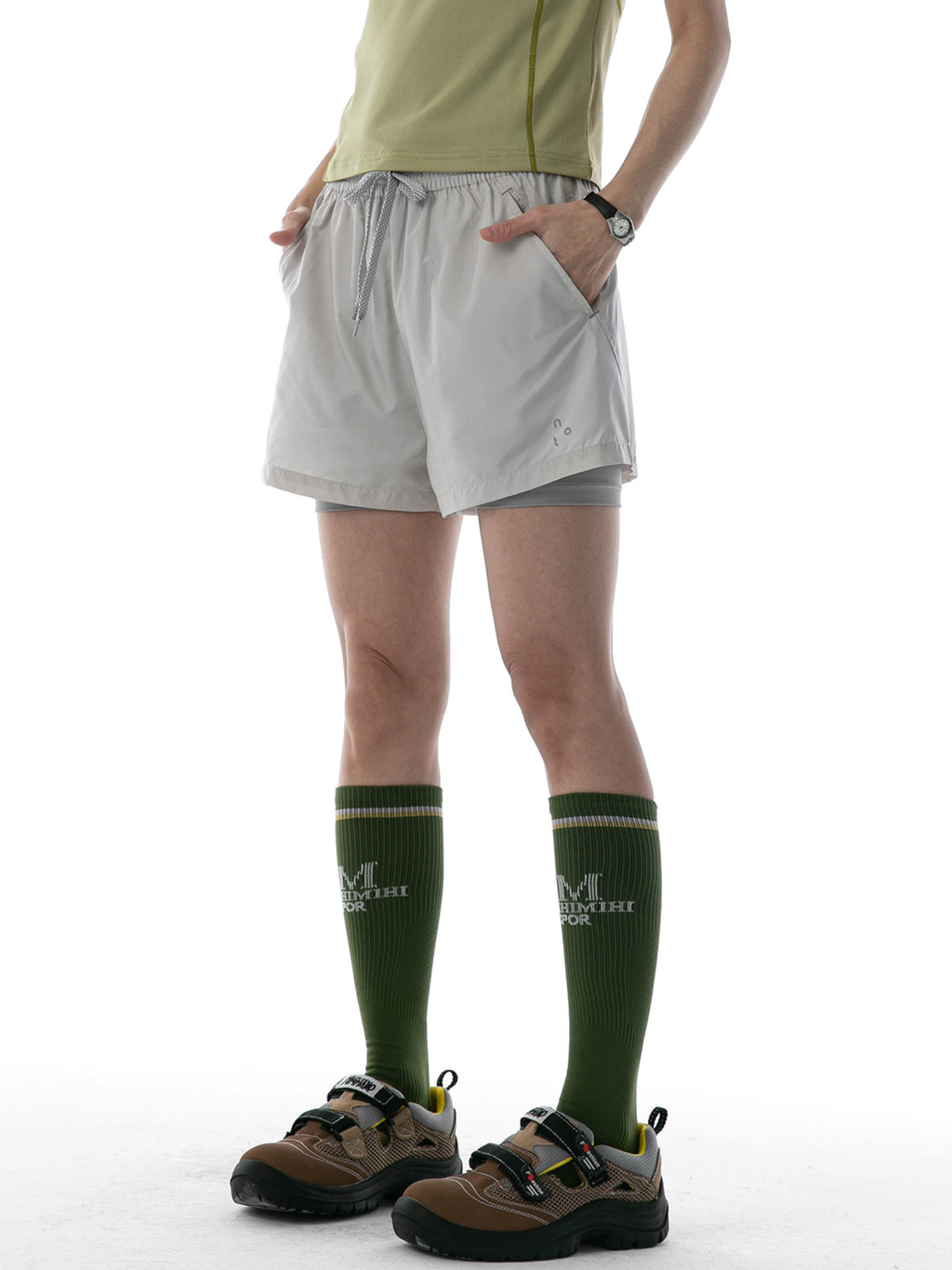 DryKit - Women's Double-Layer Quick-Dry Sports Shorts