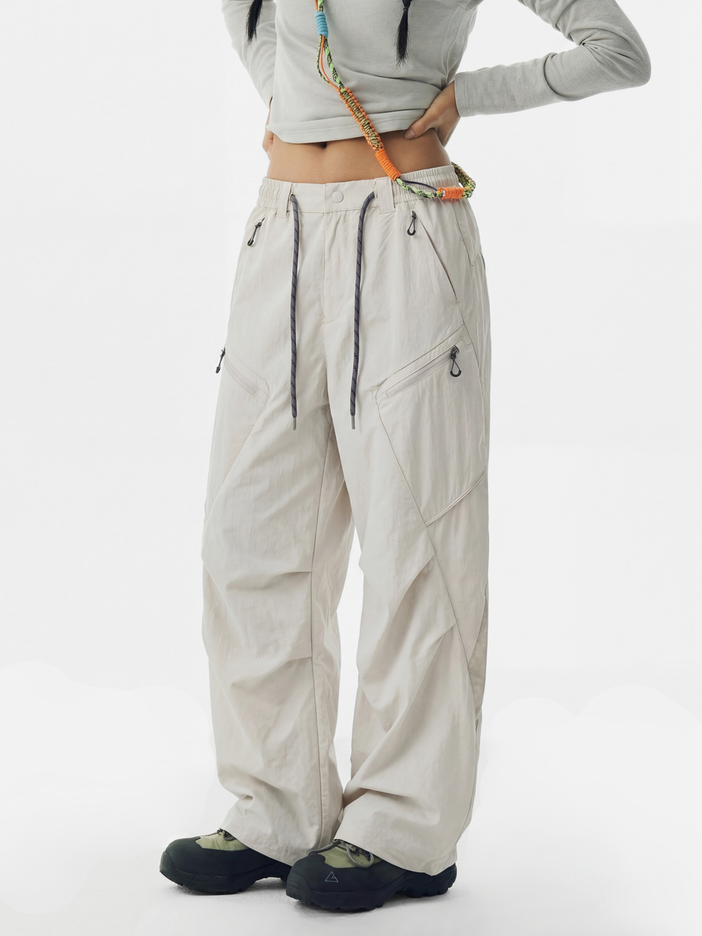 MesaGrip - Women's Water-Repellent Multi-Pocket Lightweight Shell Pants
