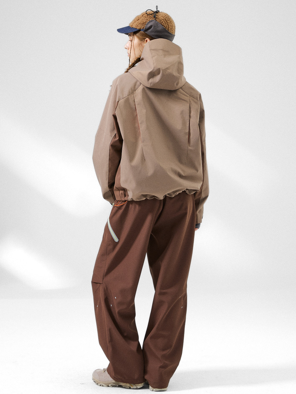 Ashrun - Unisex 8000mm Waterproof Reflective Shell Jacket