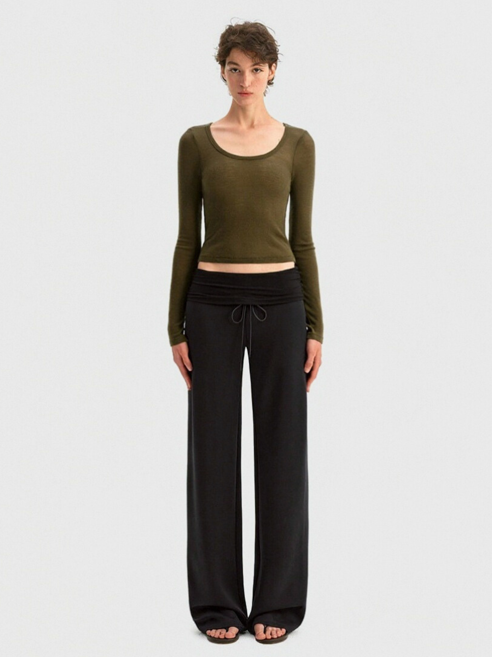 BareFeel - Women's Soft Stretch Draped Comfort Pants