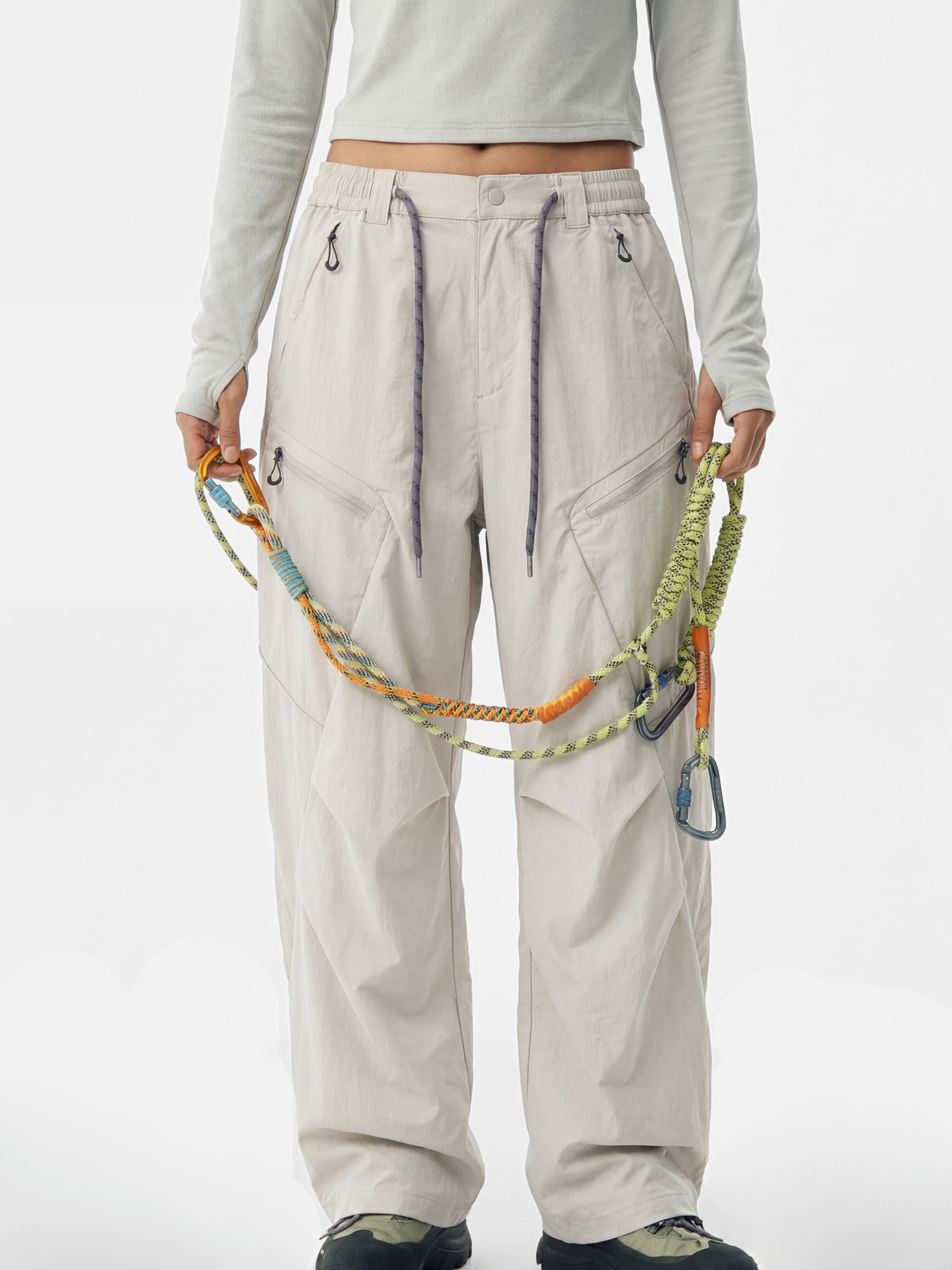 MesaGrip - Women's Water-Repellent Multi-Pocket Lightweight Shell Pants