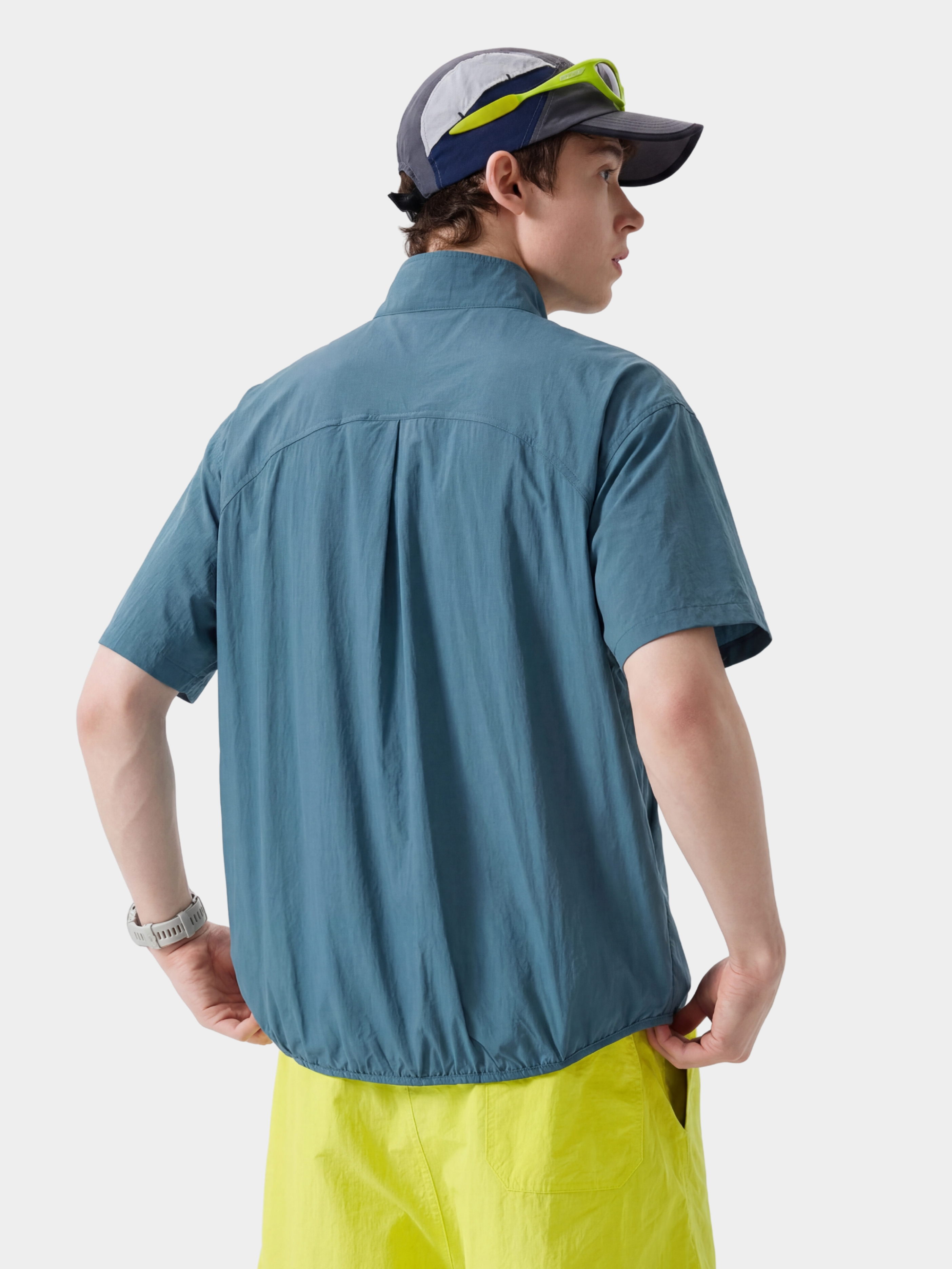 IronRidge - UPF50+ Lightweight Half-Zip Stand Collar Quick-Dry T-Shirt