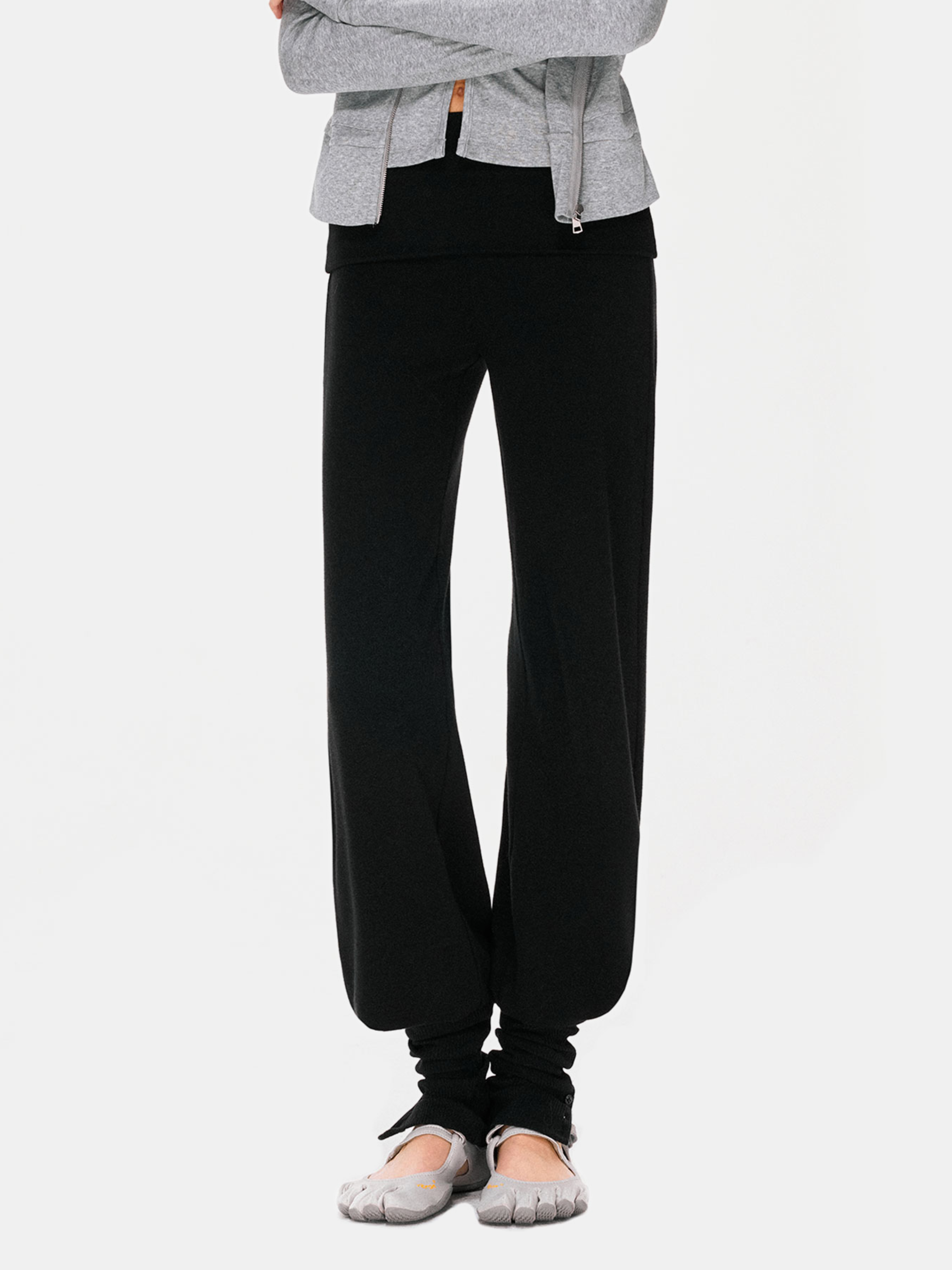 Hallowbrook - Women's Detachable Sock-Cuff Convertible Sweatpants