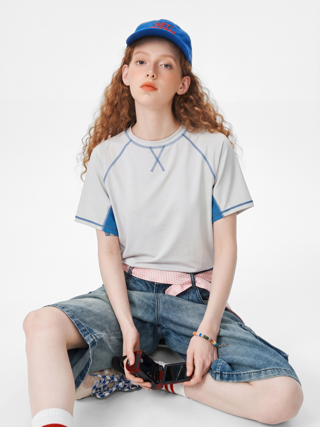 Stoneflow - Women's Quick-Dry Mesh Panel Performance T-Shirt