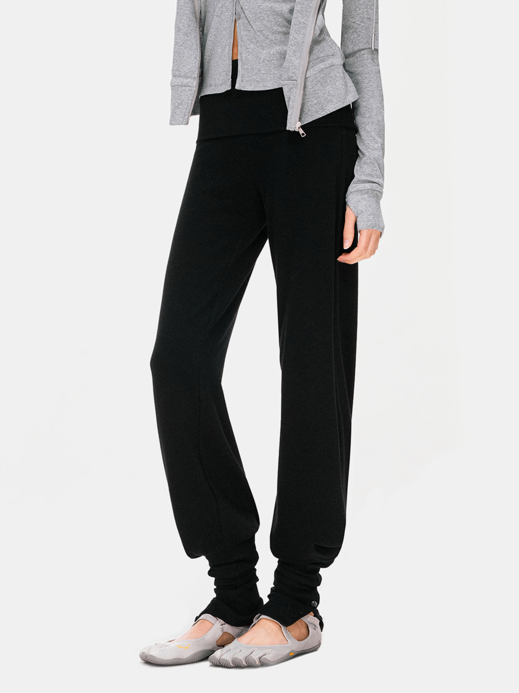 Hallowbrook - Women's Detachable Sock-Cuff Convertible Sweatpants