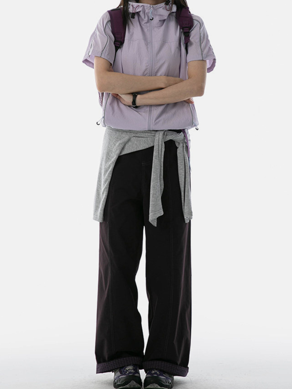 Vellax - Women's Water-Repellent Straight-Leg Utility Pants