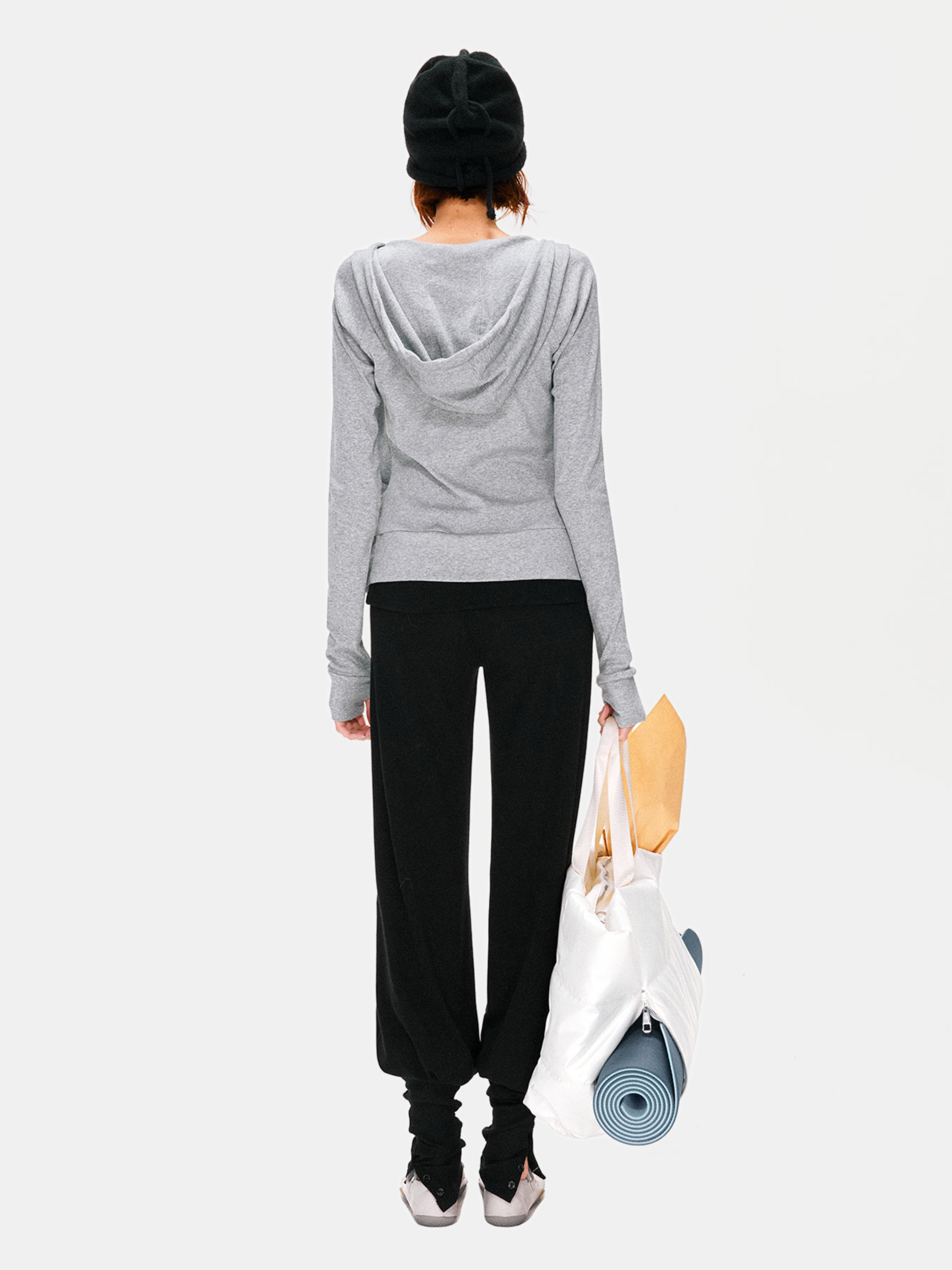 Hallowbrook - Women's Detachable Sock-Cuff Convertible Sweatpants