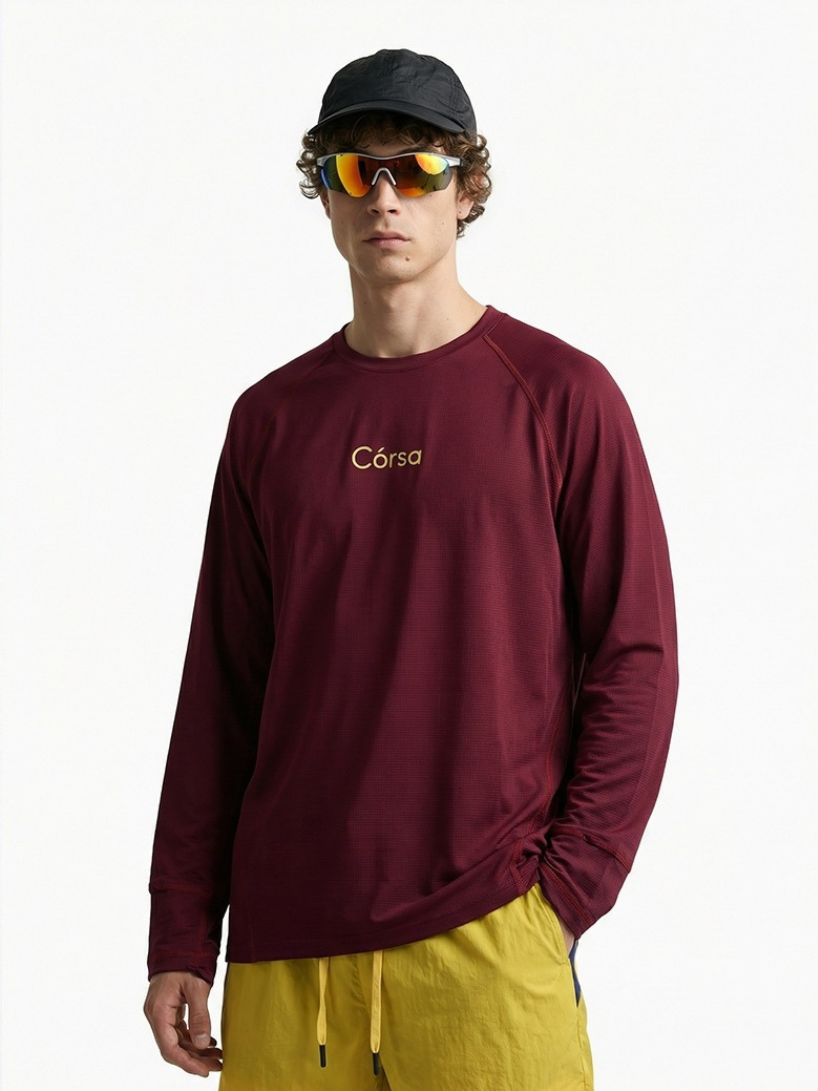 GreenRidge - Quick-Dry Contrast Color Performance T-Shirt