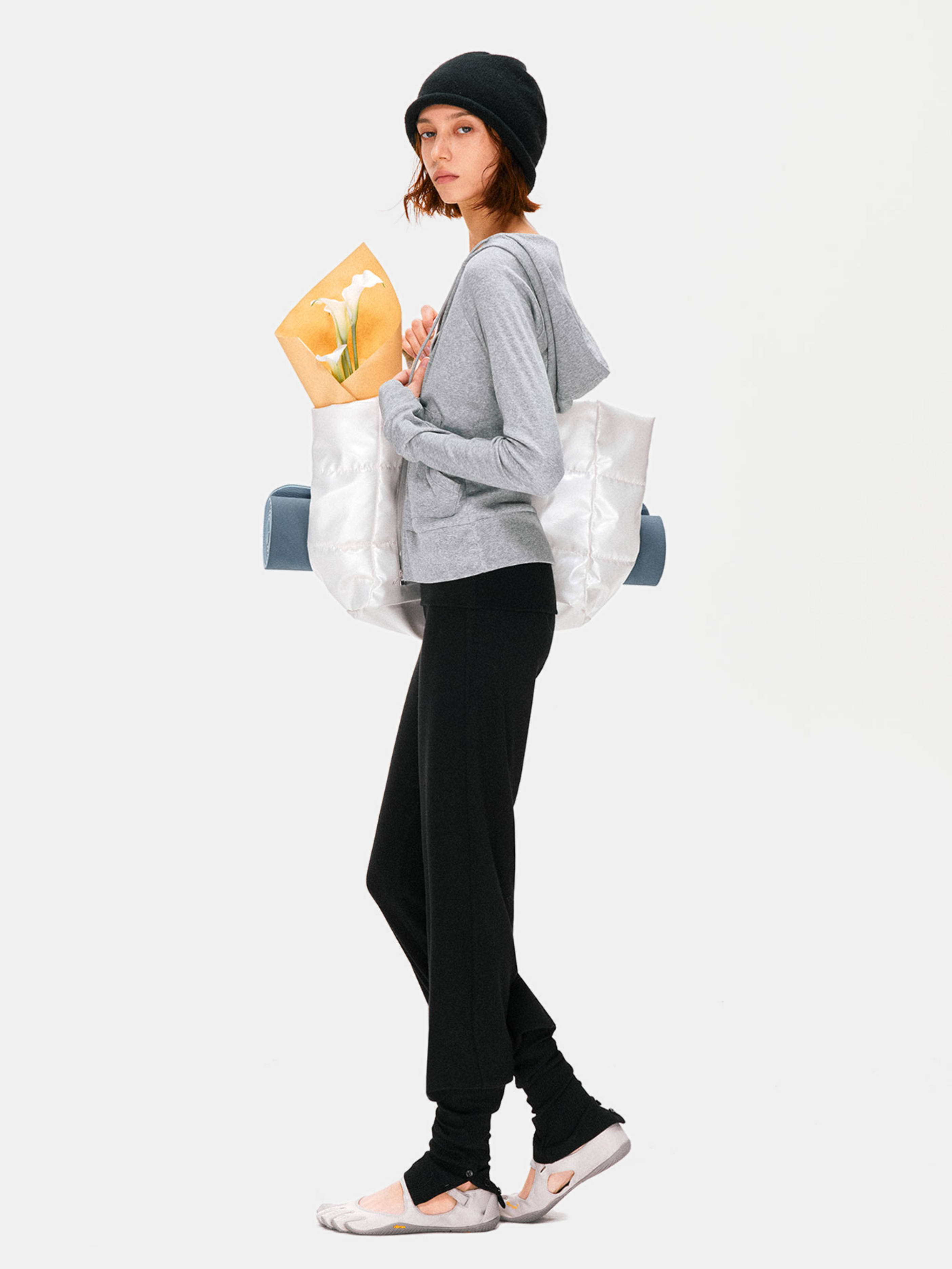 Hallowbrook - Women's Detachable Sock-Cuff Convertible Sweatpants