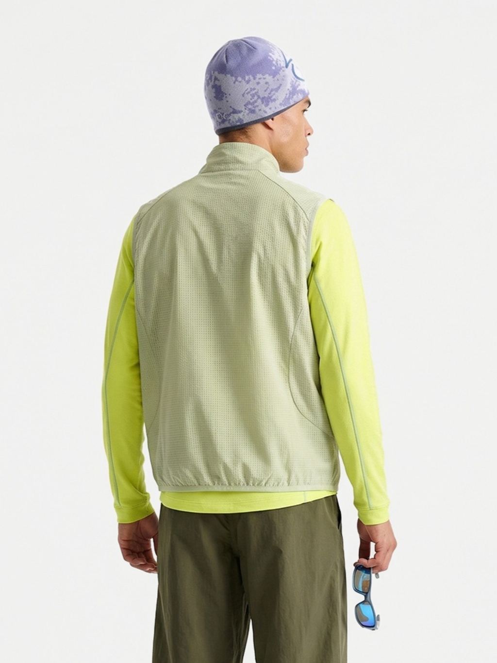FoxCliff - Unisex Lightweight Perforated Mesh Breathable Zip Vest