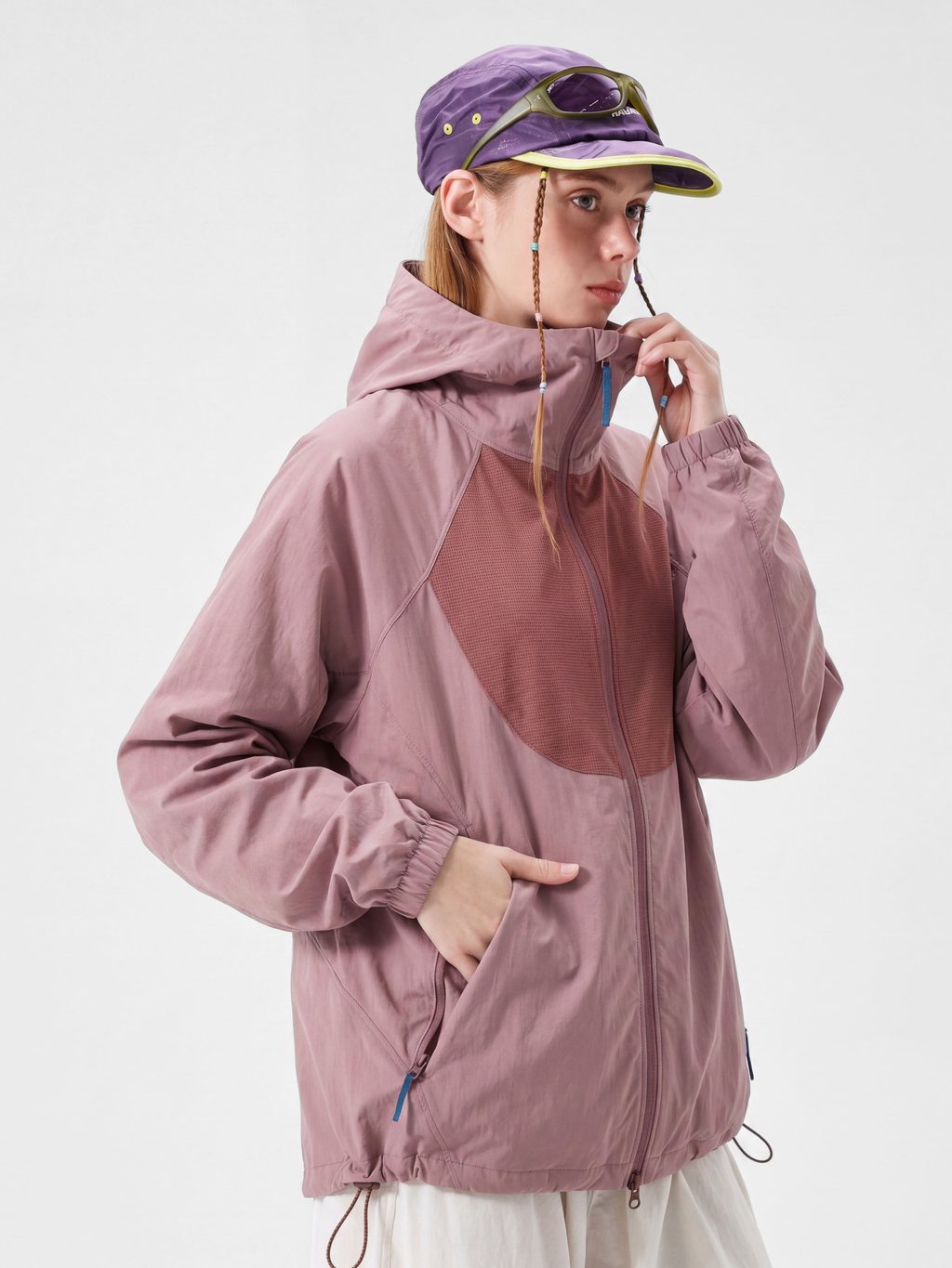 Ashbasin - Women's UPF50+ Lightweight Water-Repellent Sun Protection Jacket