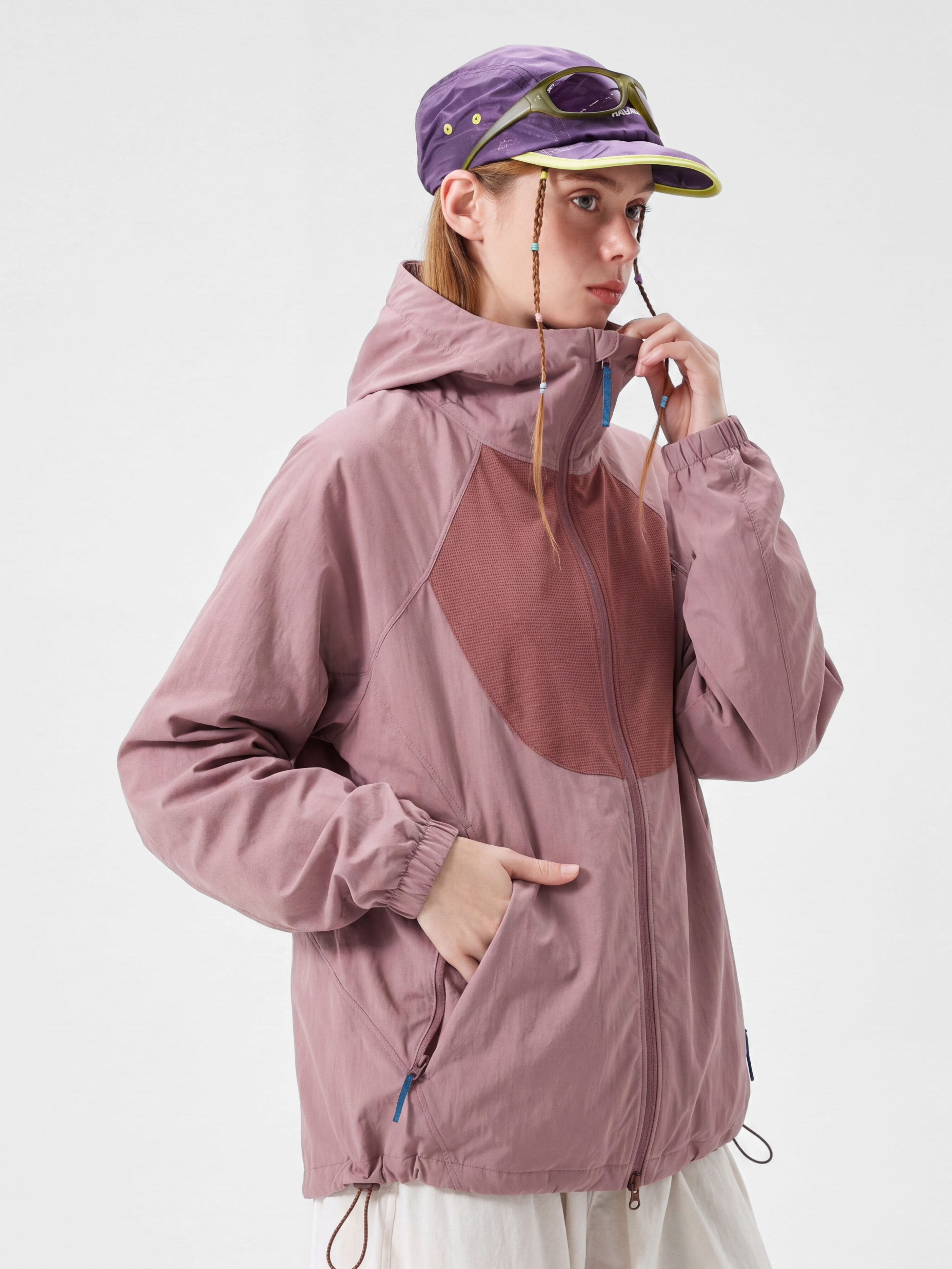 Ashbasin - Women's UPF50+ Lightweight Water-Repellent Sun Protection Jacket