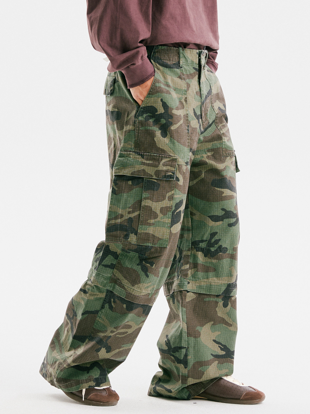 OwlRidge - Men's Convertible Camo Cargo Pants