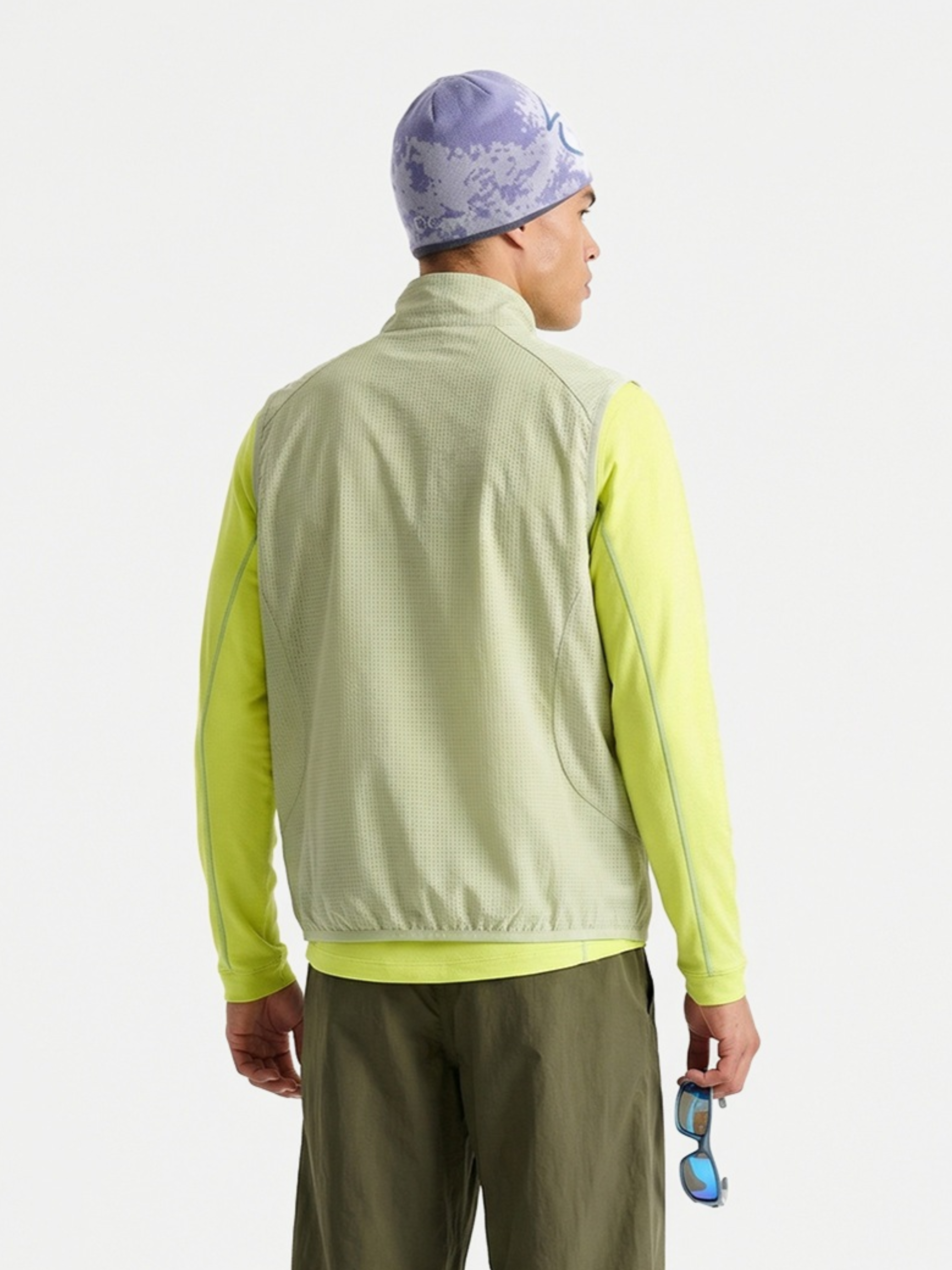 FoxCliff - Lightweight Perforated Mesh Breathable Zip Vest