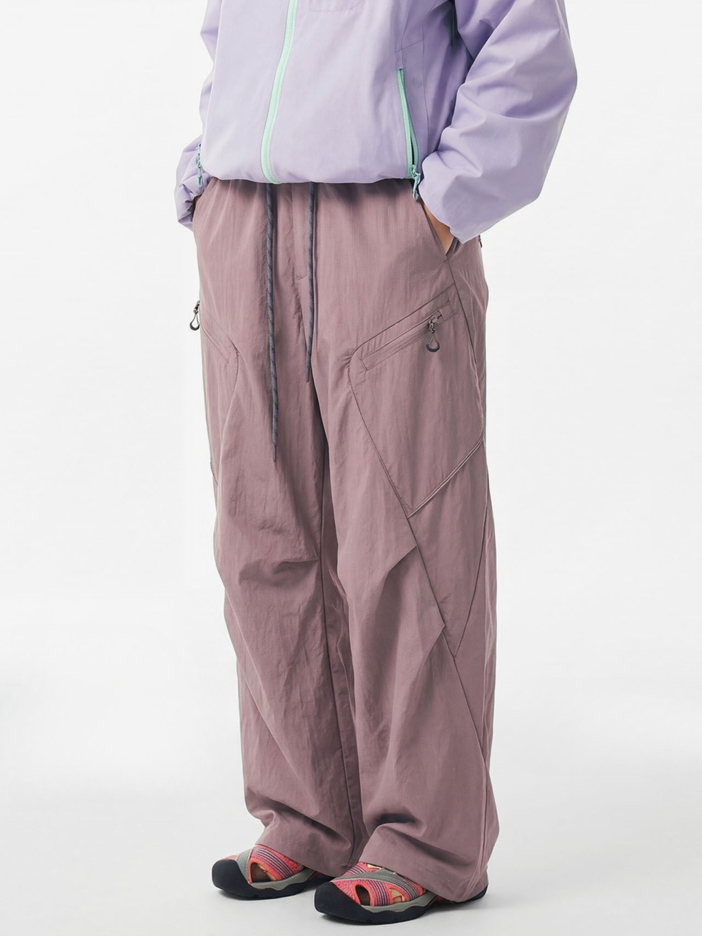 MesaGrip - Women's Water-Repellent Multi-Pocket Lightweight Shell Pants